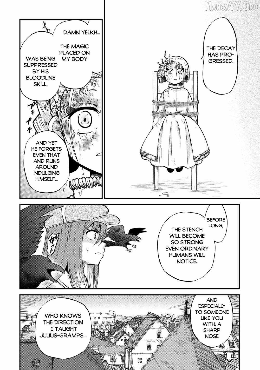 Zensei wa Ken Mikado. Konjou Kuzu Ouji Chapter 54 page 9 - 