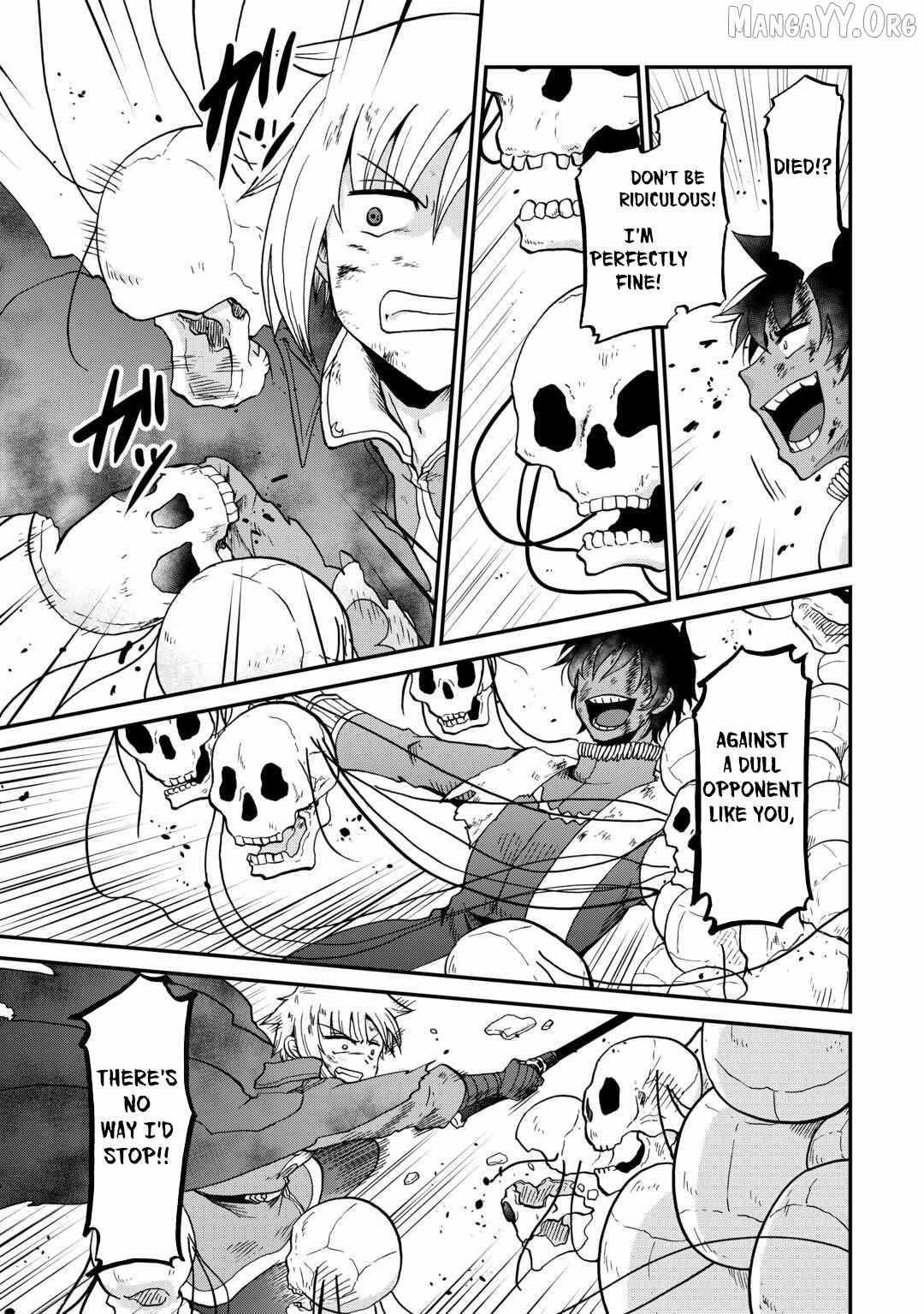 Zensei wa Ken Mikado. Konjou Kuzu Ouji Chapter 55 page 9 - 