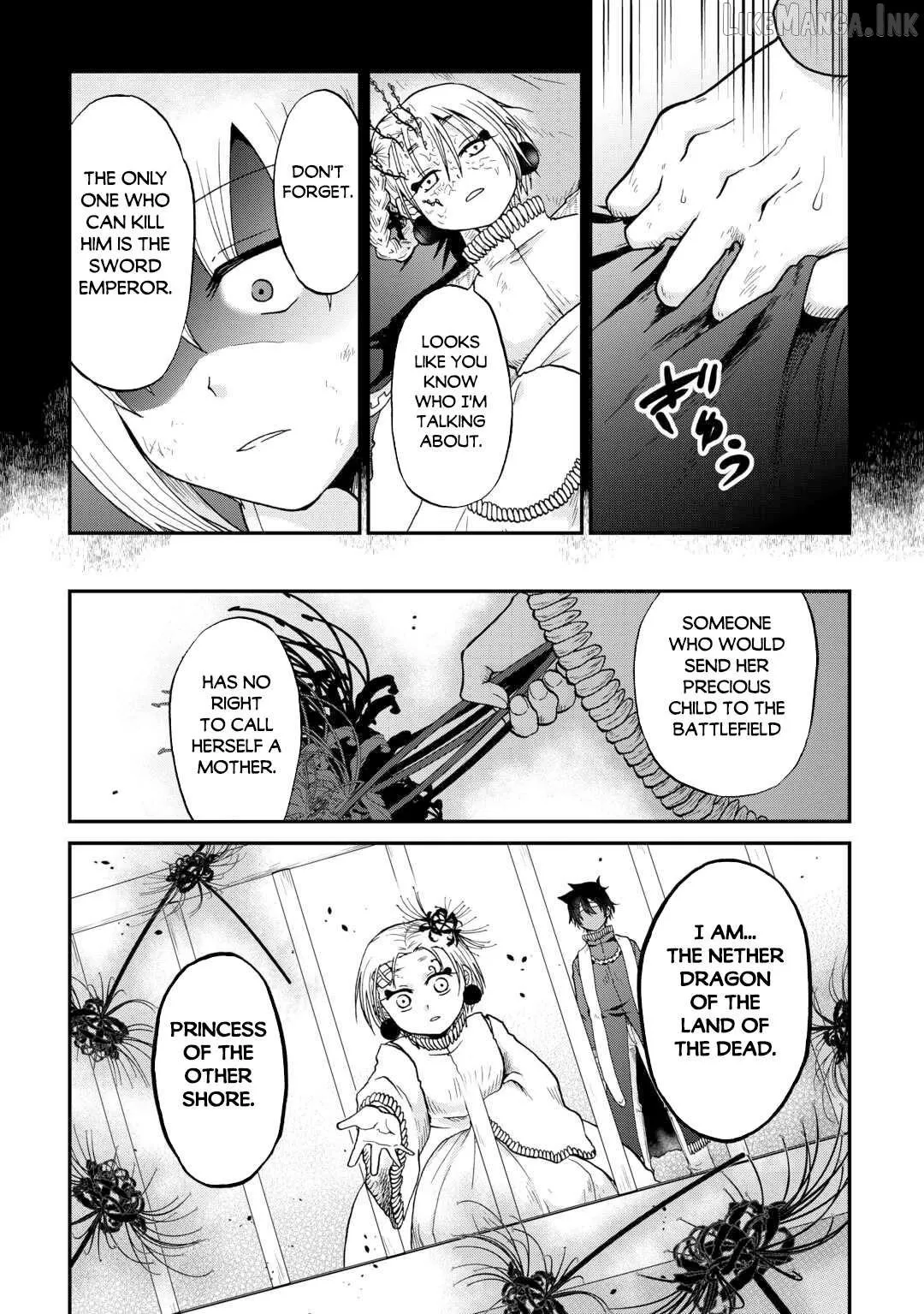 Zensei wa Ken Mikado. Konjou Kuzu Ouji Chapter 56 page 27 - 