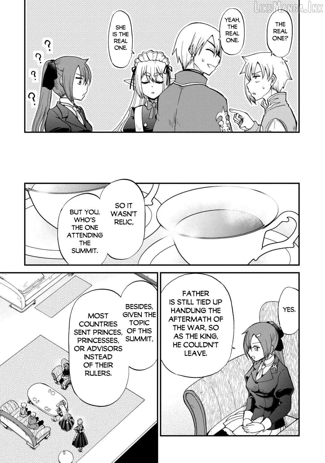 Zensei wa Ken Mikado. Konjou Kuzu Ouji Chapter 57 page 11 - 