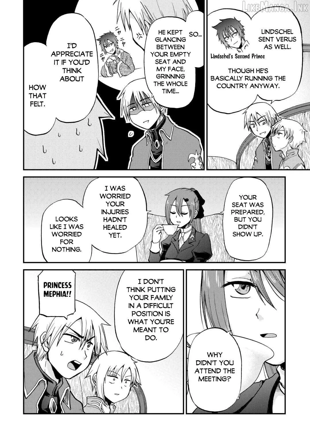 Zensei wa Ken Mikado. Konjou Kuzu Ouji Chapter 57 page 12 - 