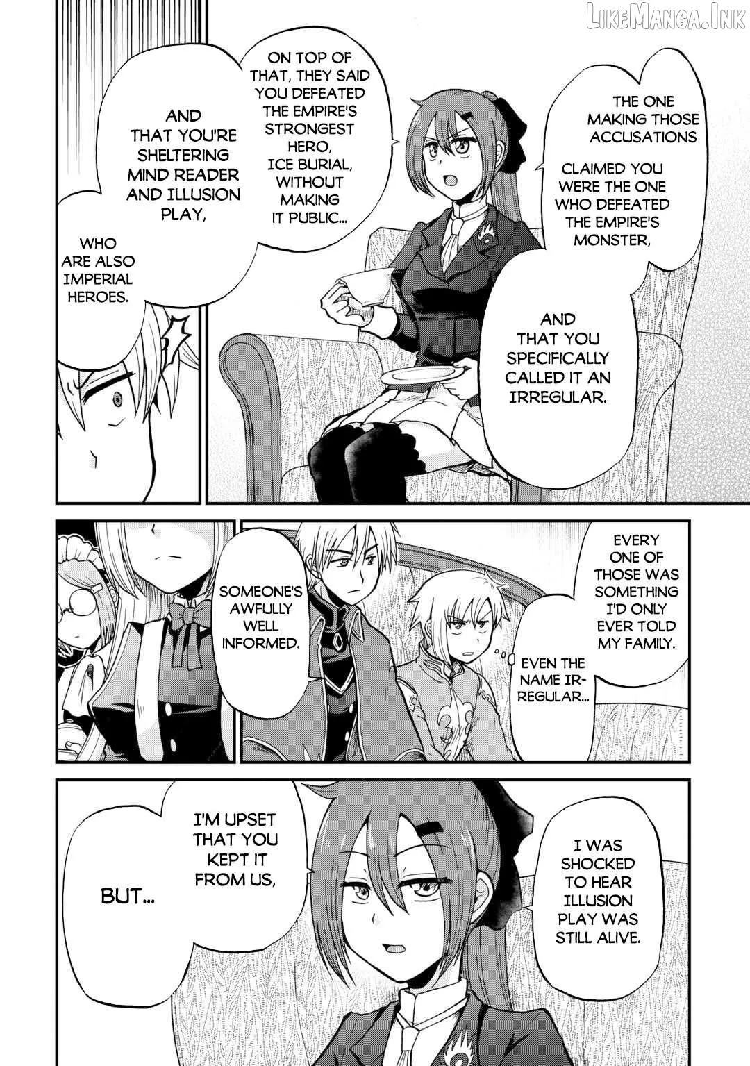 Zensei wa Ken Mikado. Konjou Kuzu Ouji Chapter 57 page 14 - 