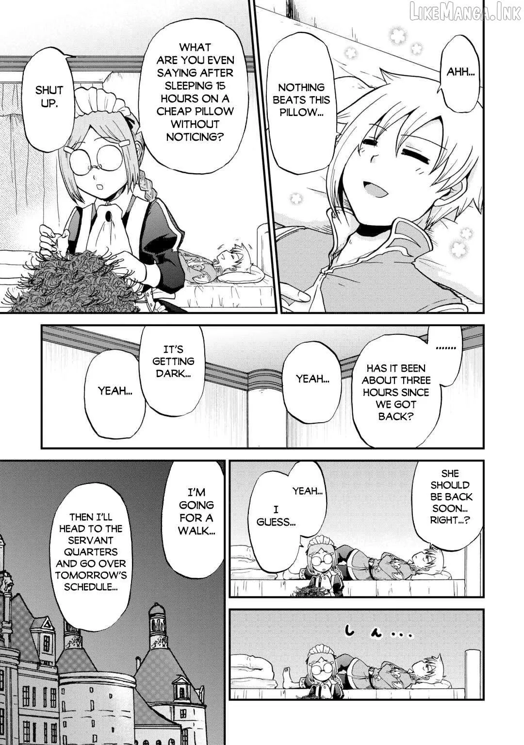Zensei wa Ken Mikado. Konjou Kuzu Ouji Chapter 58 page 18 - 