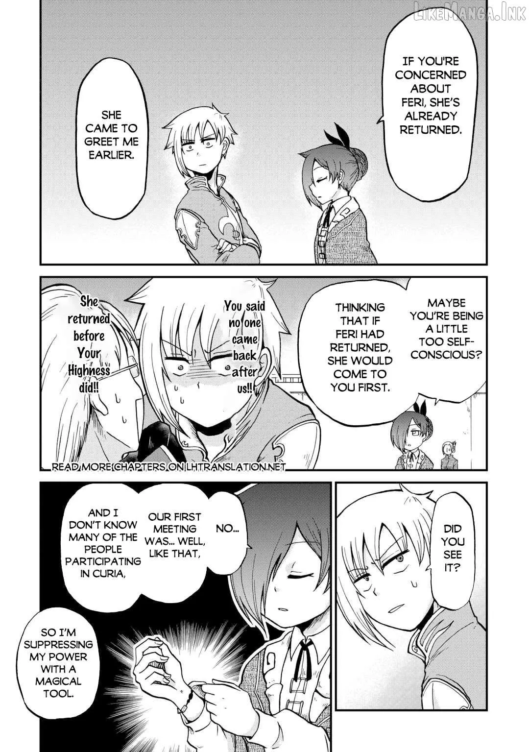 Zensei wa Ken Mikado. Konjou Kuzu Ouji Chapter 58 page 22 - 