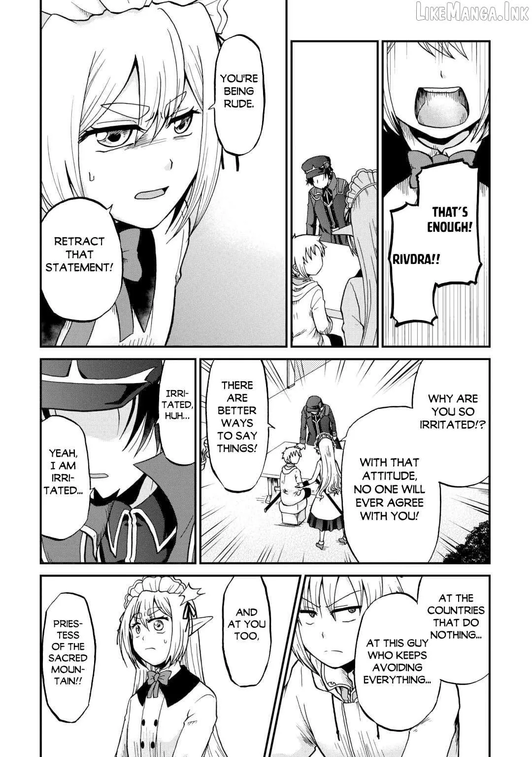 Zensei wa Ken Mikado. Konjou Kuzu Ouji Chapter 58 page 6 - 
