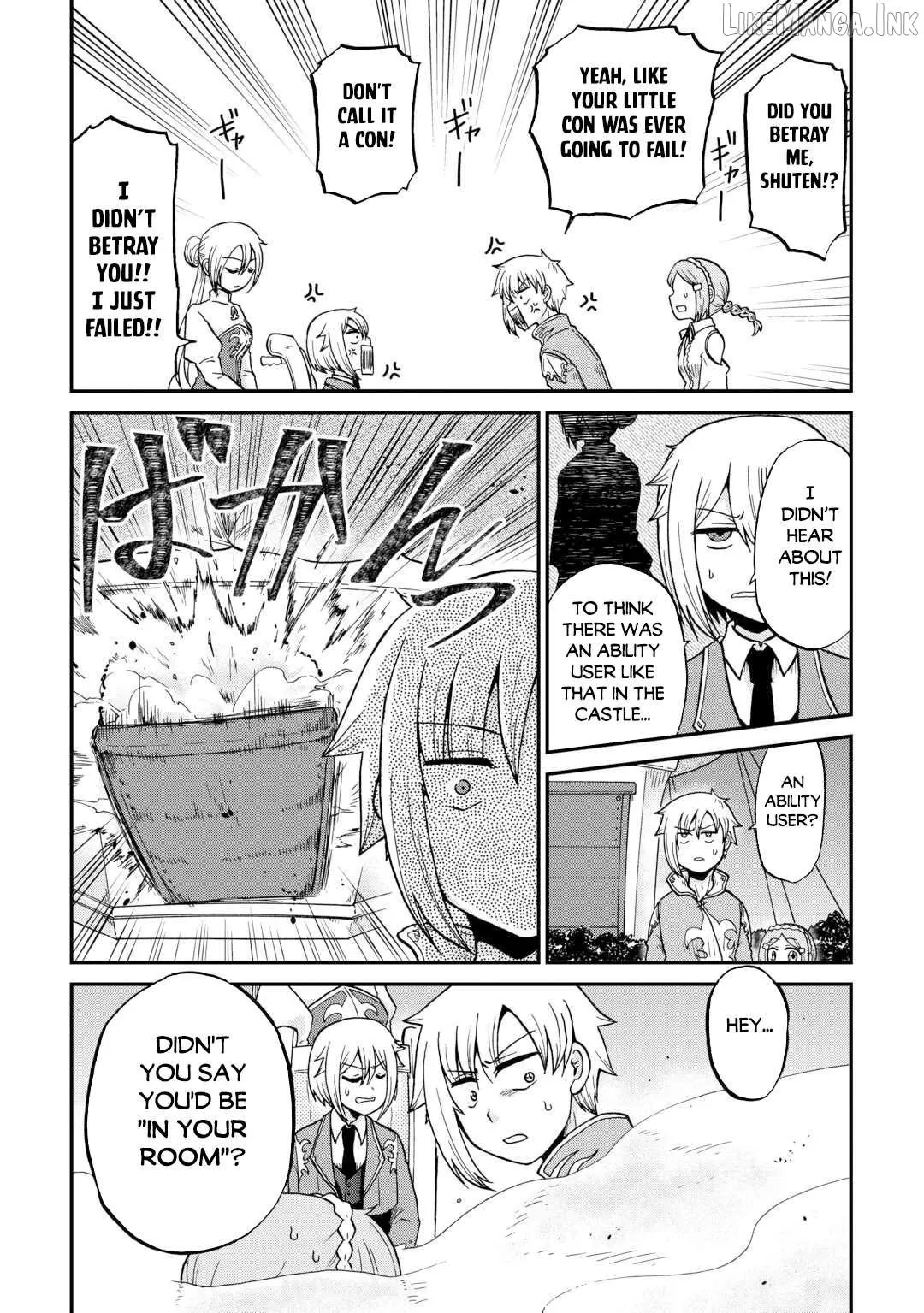 Zensei wa Ken Mikado. Konjou Kuzu Ouji Chapter 59 page 22 - 