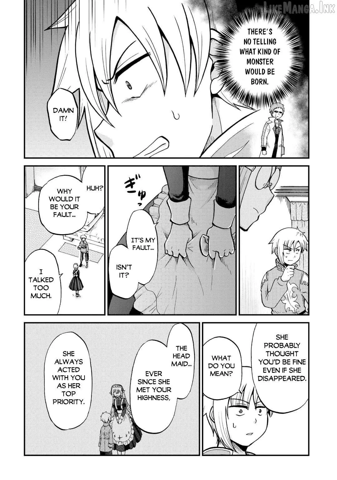 Zensei wa Ken Mikado. Konjou Kuzu Ouji Chapter 59 page 5 - 
