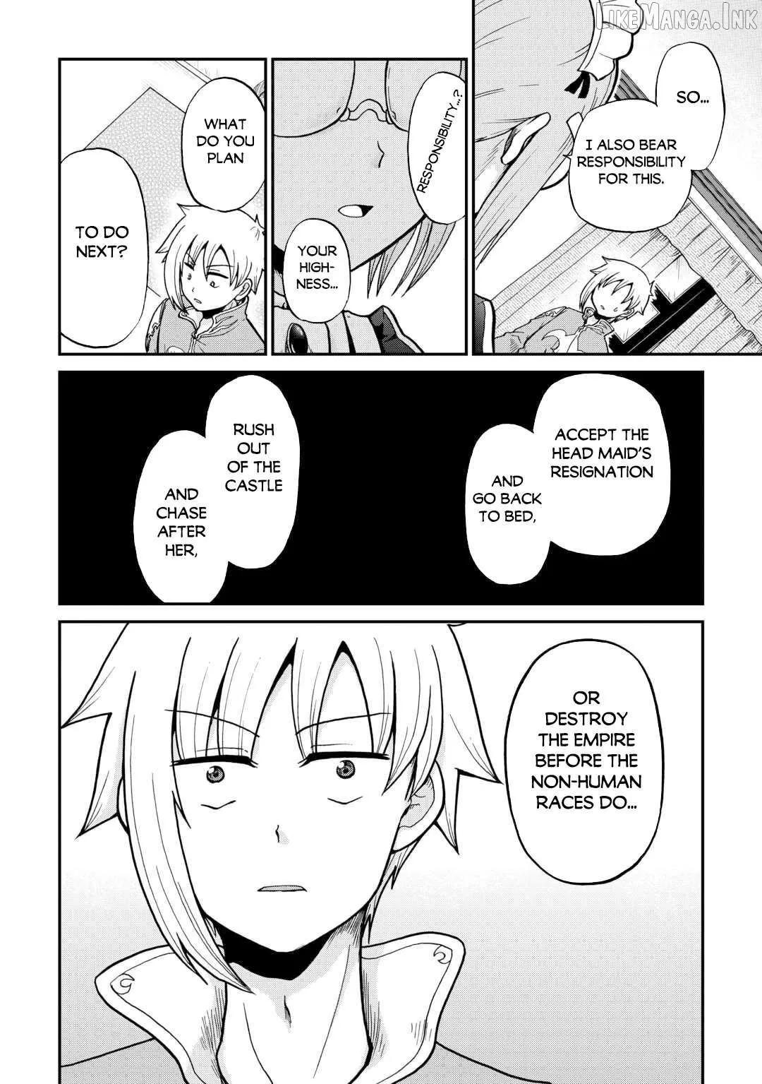 Zensei wa Ken Mikado. Konjou Kuzu Ouji Chapter 59 page 7 - 