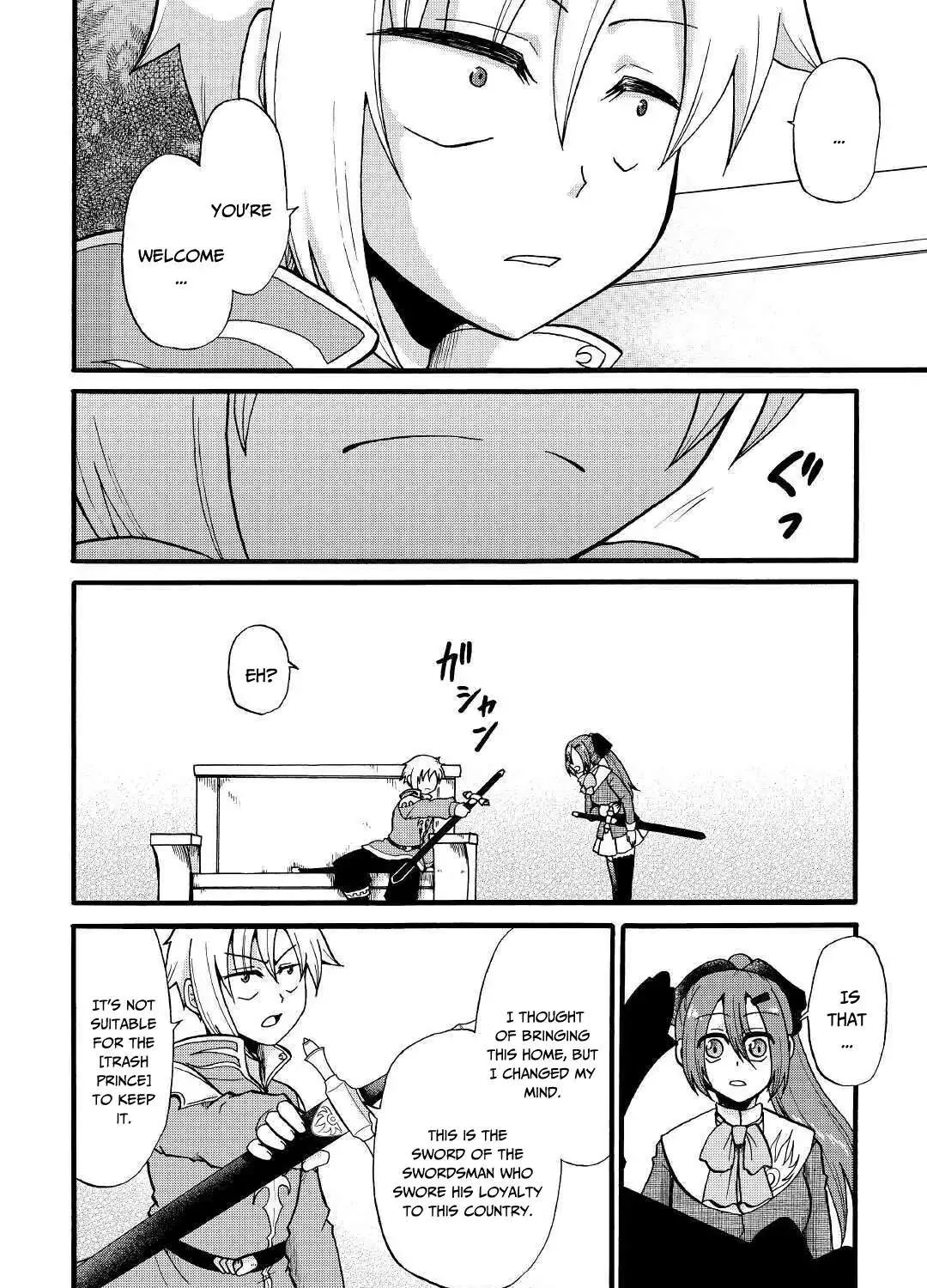 Zensei wa Ken Mikado. Konjou Kuzu Ouji Chapter 8 page 30 - 