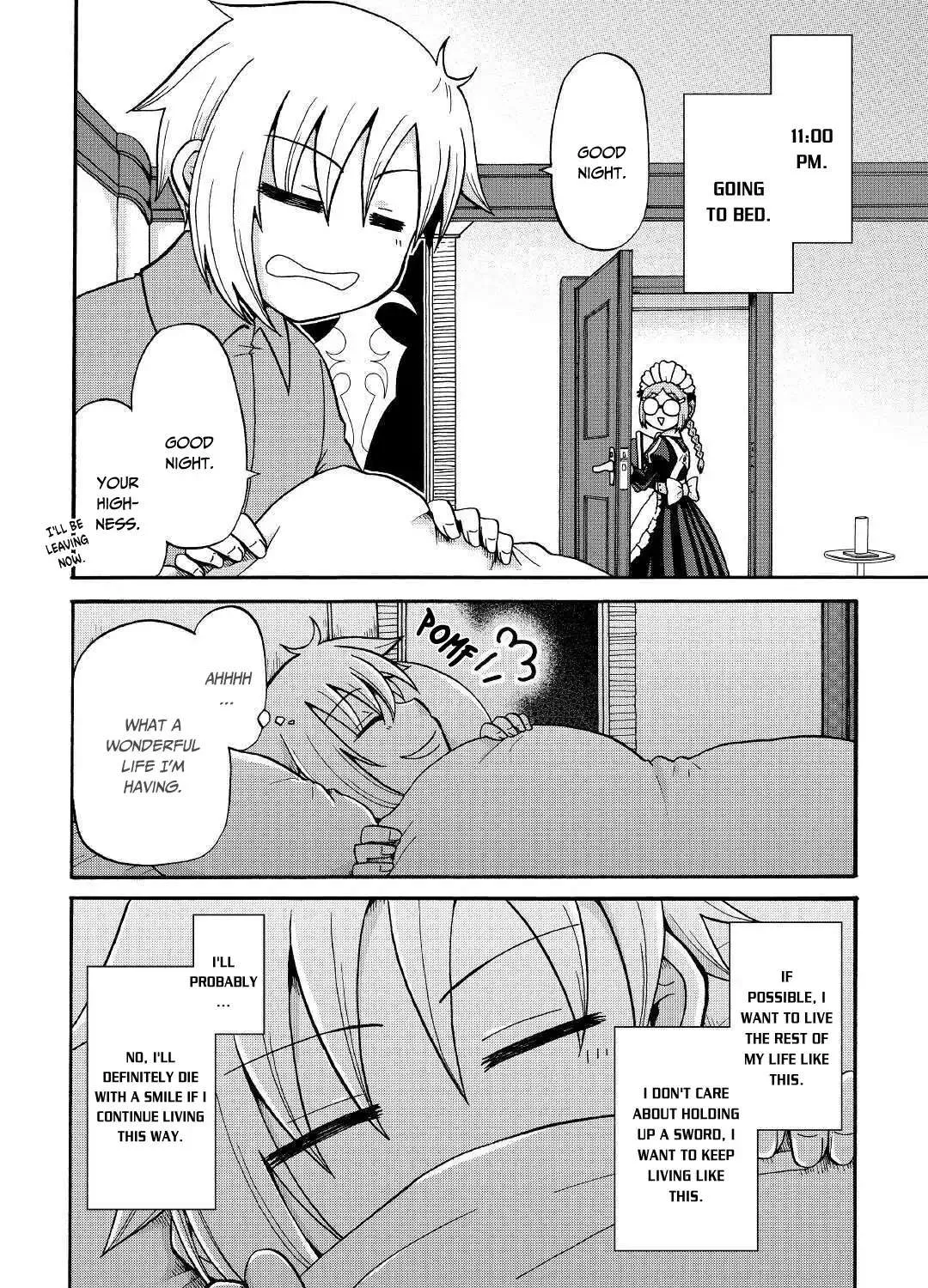 Zensei wa Ken Mikado. Konjou Kuzu Ouji Chapter 9 page 21 - 