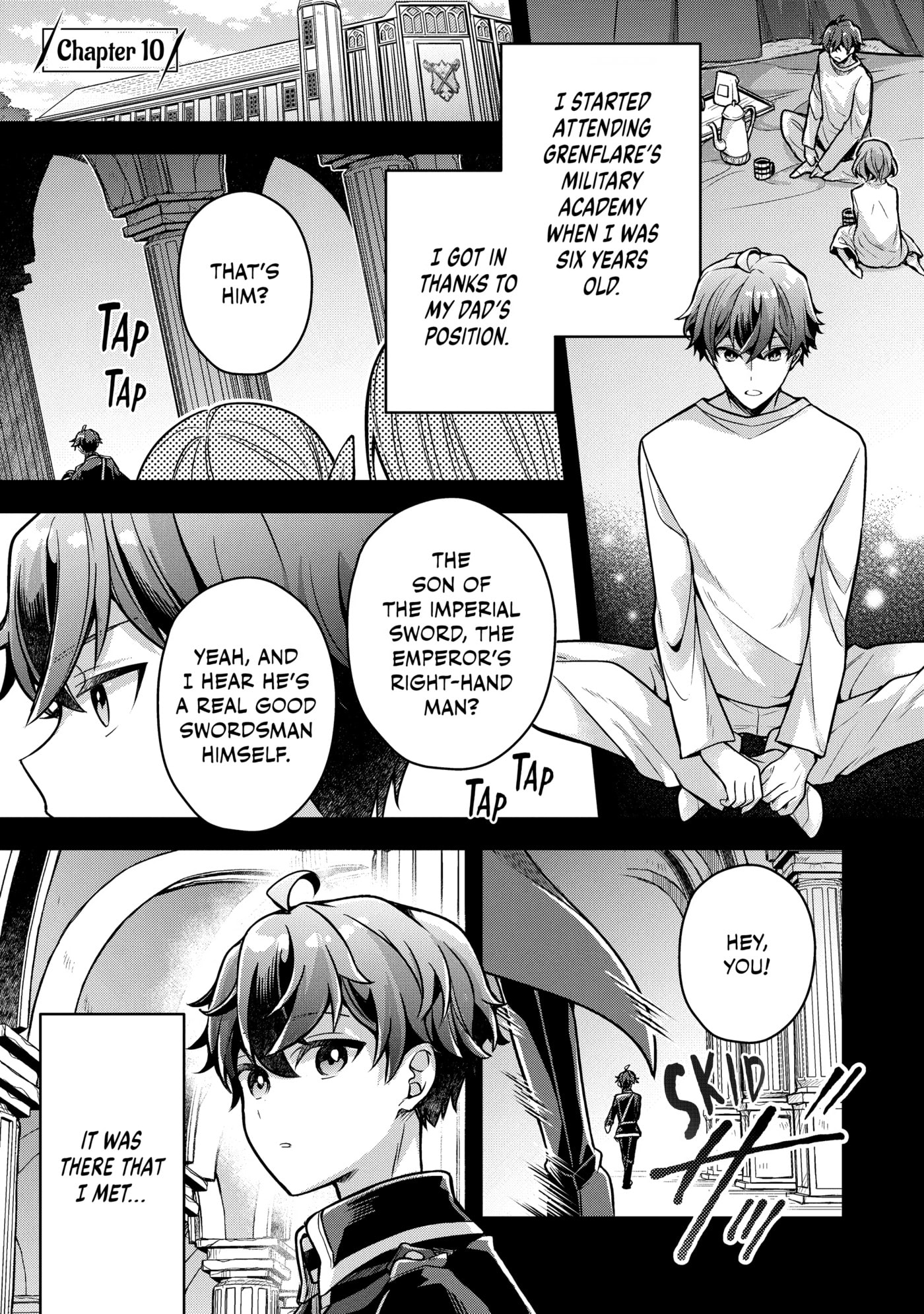 Zero Damage Sword Saint: I Enrolled in a Magic School and Wound Up in a Contract with the Demon Queen Chapter 0 page 126 - 