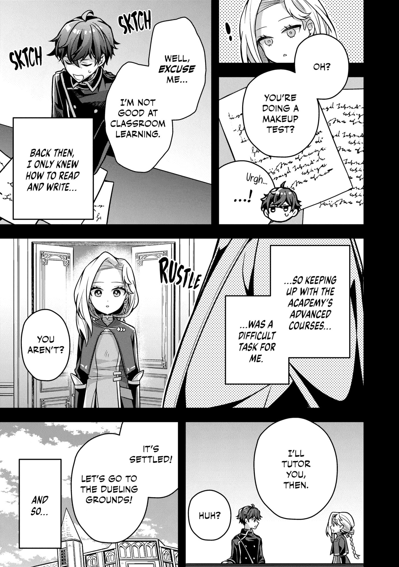 Zero Damage Sword Saint: I Enrolled in a Magic School and Wound Up in a Contract with the Demon Queen Chapter 0 page 132 - 