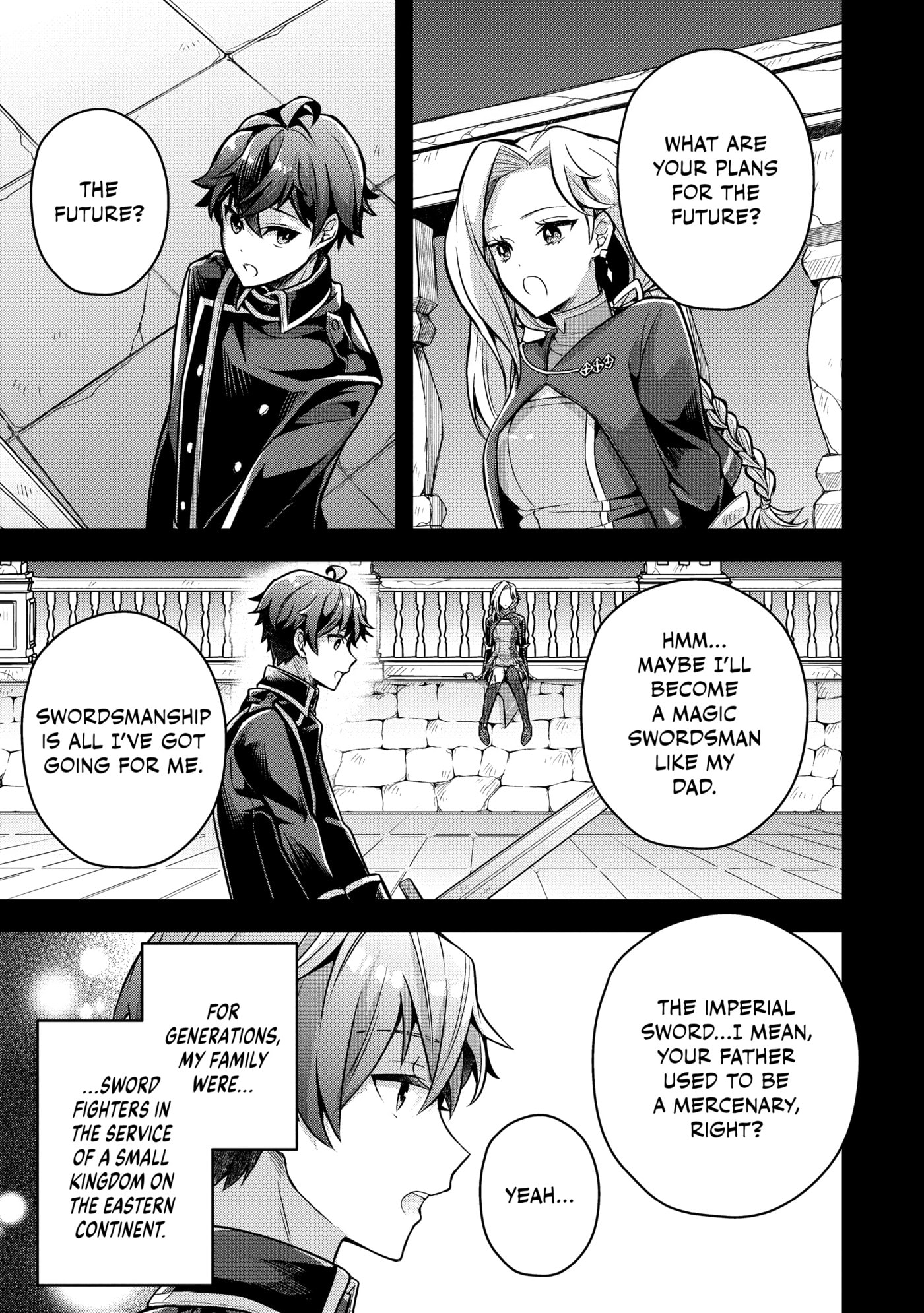 Zero Damage Sword Saint: I Enrolled in a Magic School and Wound Up in a Contract with the Demon Queen Chapter 0 page 134 - 