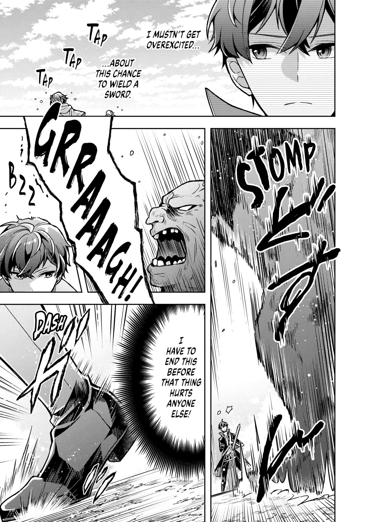Zero Damage Sword Saint: I Enrolled in a Magic School and Wound Up in a Contract with the Demon Queen Chapter 0 page 15 - 