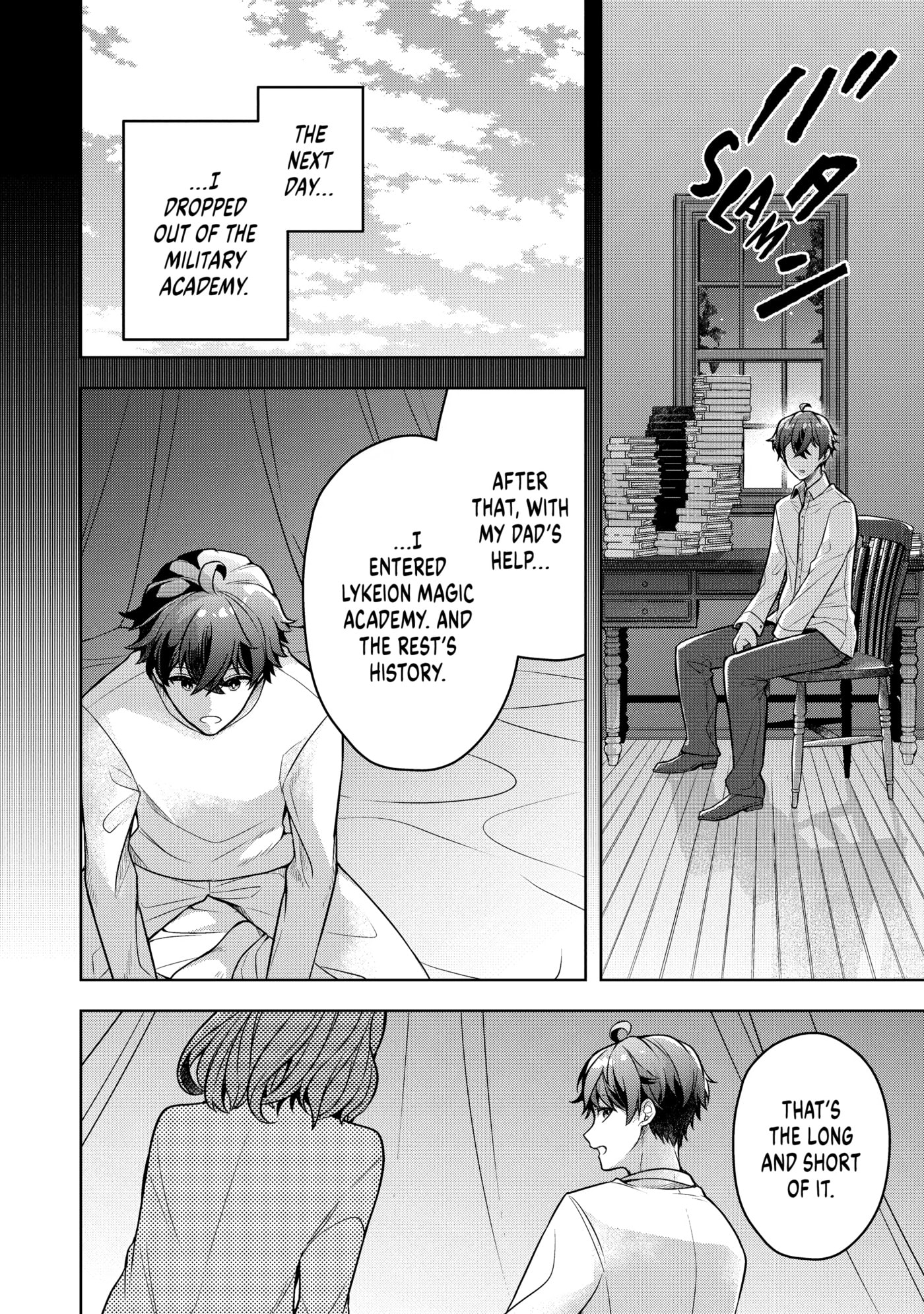 Zero Damage Sword Saint: I Enrolled in a Magic School and Wound Up in a Contract with the Demon Queen Chapter 0 page 148 - 