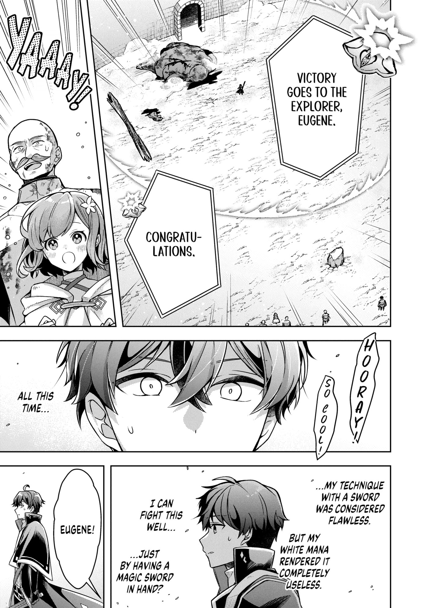 Zero Damage Sword Saint: I Enrolled in a Magic School and Wound Up in a Contract with the Demon Queen Chapter 0 page 22 - 
