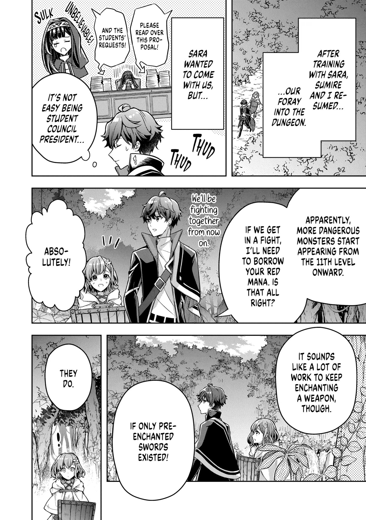 Zero Damage Sword Saint: I Enrolled in a Magic School and Wound Up in a Contract with the Demon Queen Chapter 0 page 68 - 