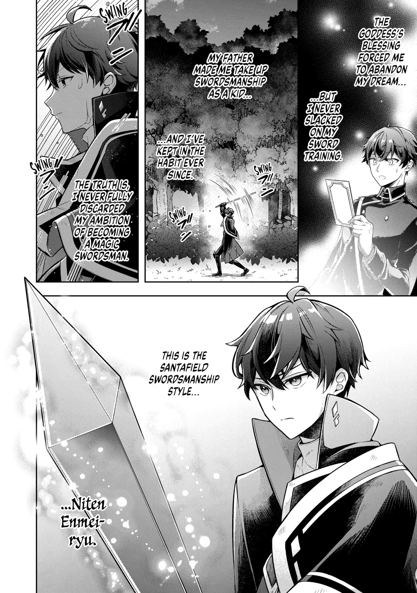 Zero Damage Sword Saint: I Enrolled in a Magic School and Wound Up in a Contract with the Demon Queen Chapter 0 page 8 - 