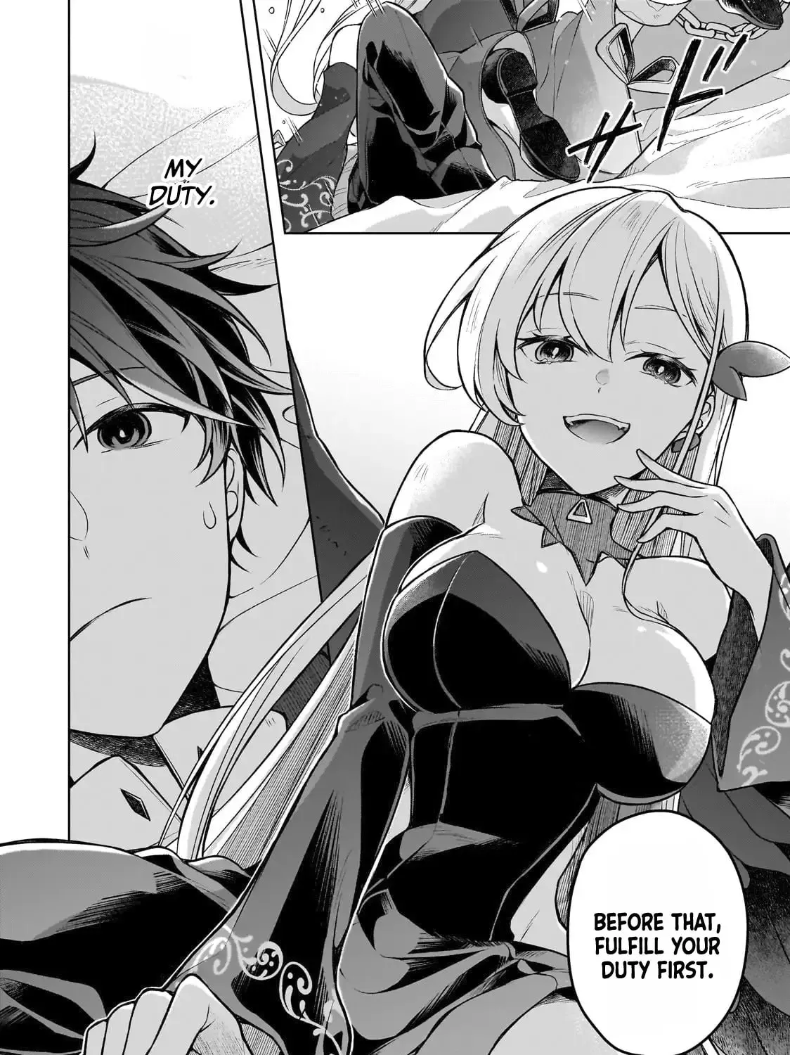 Zero Damage Sword Saint: I Enrolled in a Magic School and Wound Up in a Contract with the Demon Queen Chapter 1.1 page 14 - 