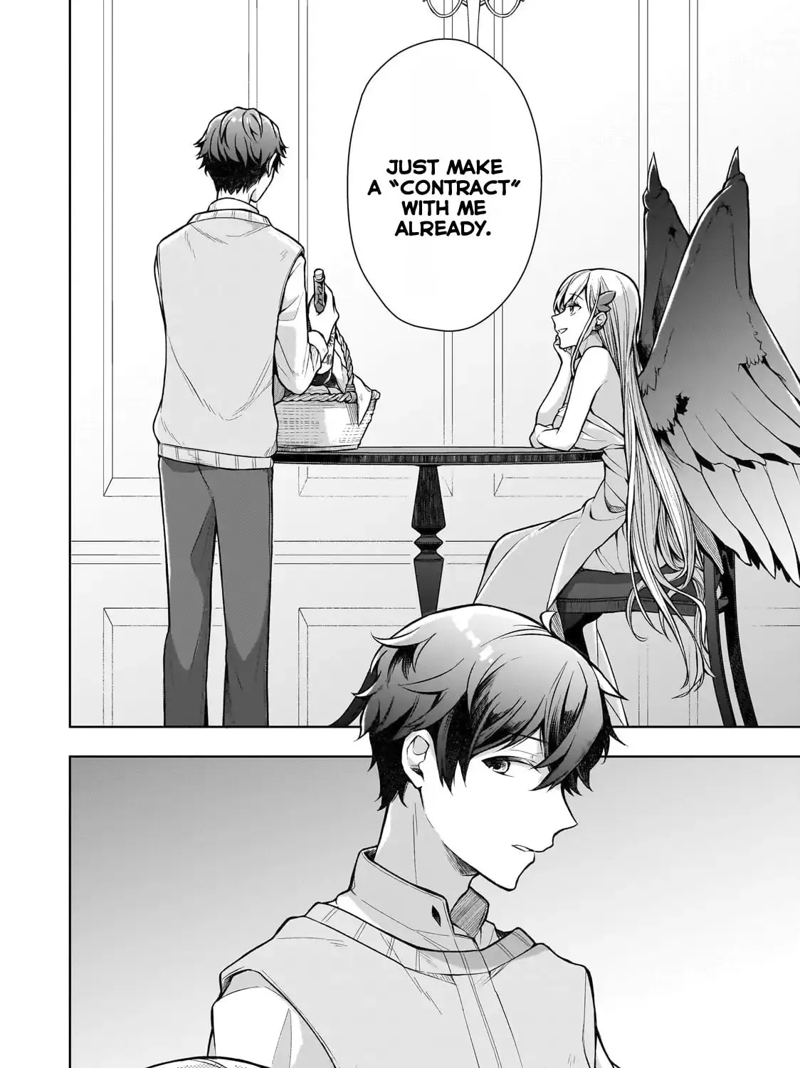Zero Damage Sword Saint: I Enrolled in a Magic School and Wound Up in a Contract with the Demon Queen Chapter 1.1 page 26 - 
