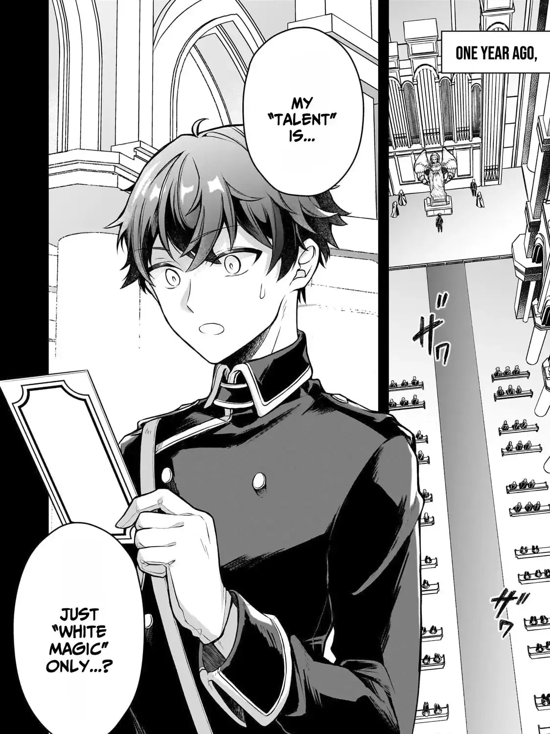 Zero Damage Sword Saint: I Enrolled in a Magic School and Wound Up in a Contract with the Demon Queen Chapter 1.1 page 30 - 