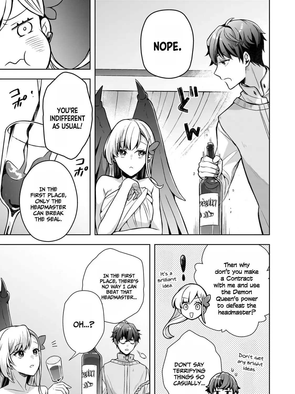 Zero Damage Sword Saint: I Enrolled in a Magic School and Wound Up in a Contract with the Demon Queen Chapter 1.2 page 2 - 