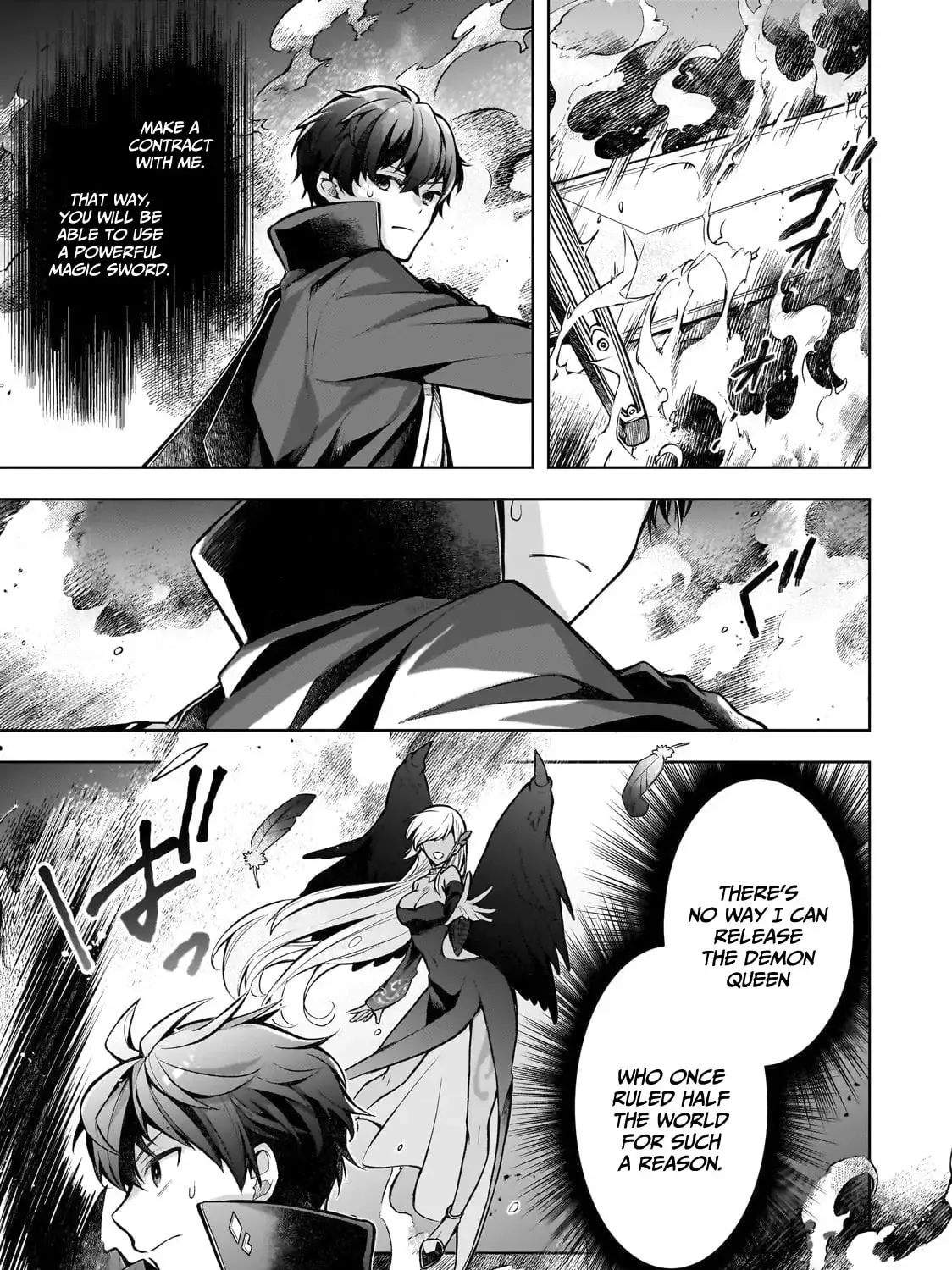 Zero Damage Sword Saint: I Enrolled in a Magic School and Wound Up in a Contract with the Demon Queen Chapter 1.2 page 18 - 
