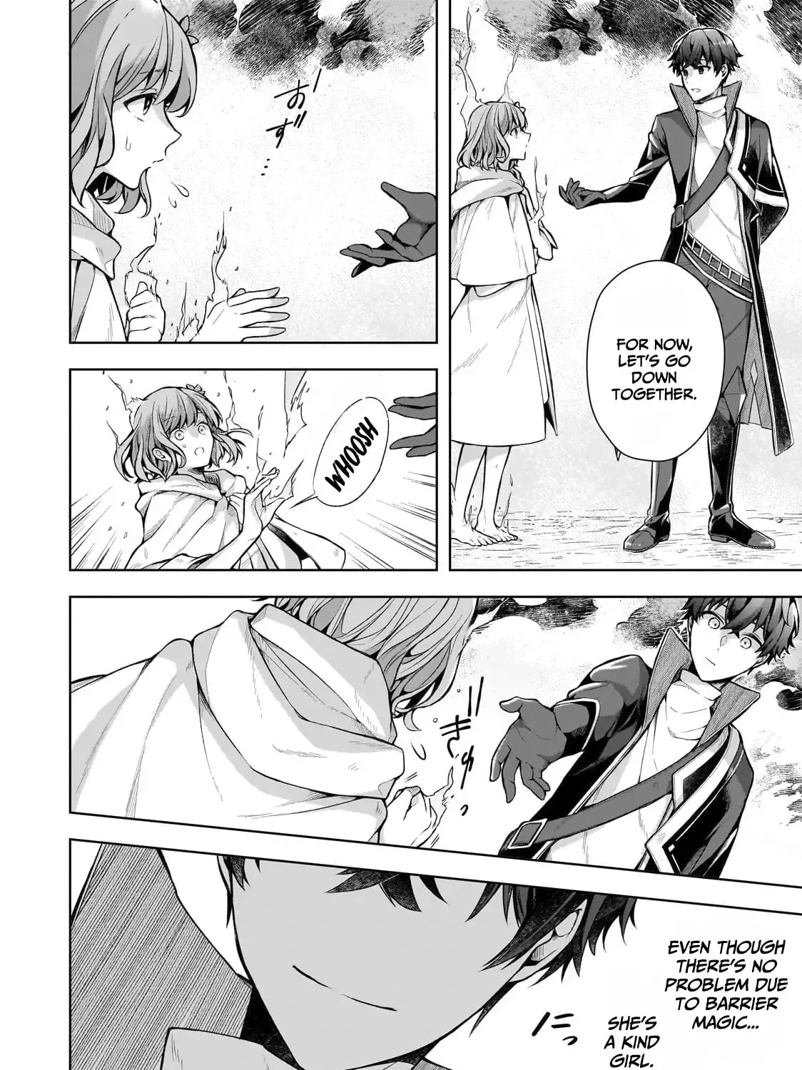 Zero Damage Sword Saint: I Enrolled in a Magic School and Wound Up in a Contract with the Demon Queen Chapter 1.2 page 34 - 