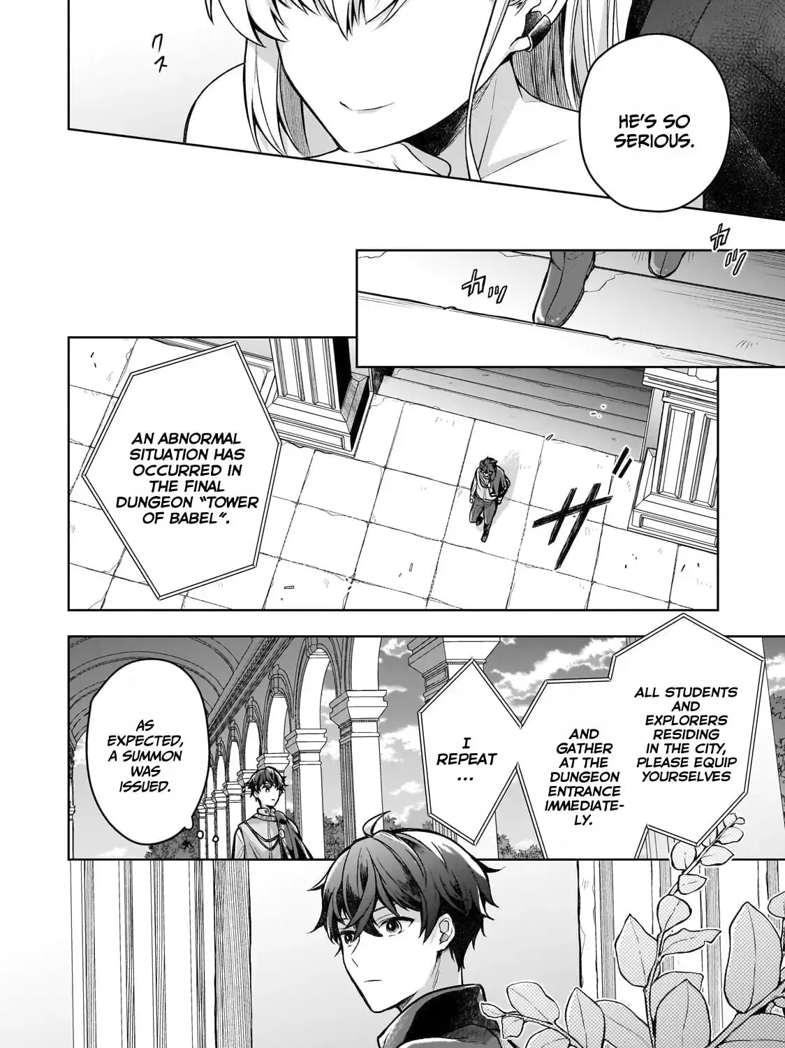 Zero Damage Sword Saint: I Enrolled in a Magic School and Wound Up in a Contract with the Demon Queen Chapter 1.2 page 8 - 
