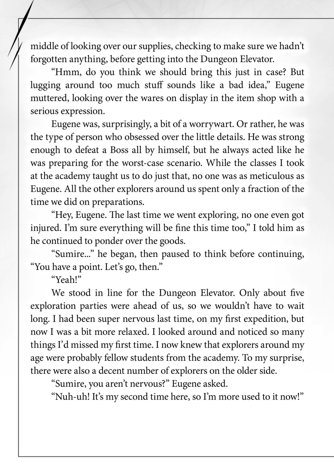 Zero Damage Sword Saint: I Enrolled in a Magic School and Wound Up in a Contract with the Demon Queen Chapter 10.5 page 3 - 
