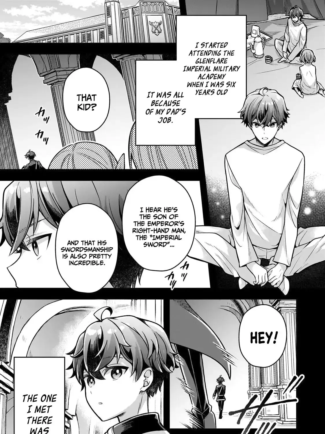 Zero Damage Sword Saint: I Enrolled in a Magic School and Wound Up in a Contract with the Demon Queen Chapter 10 page 2 - 