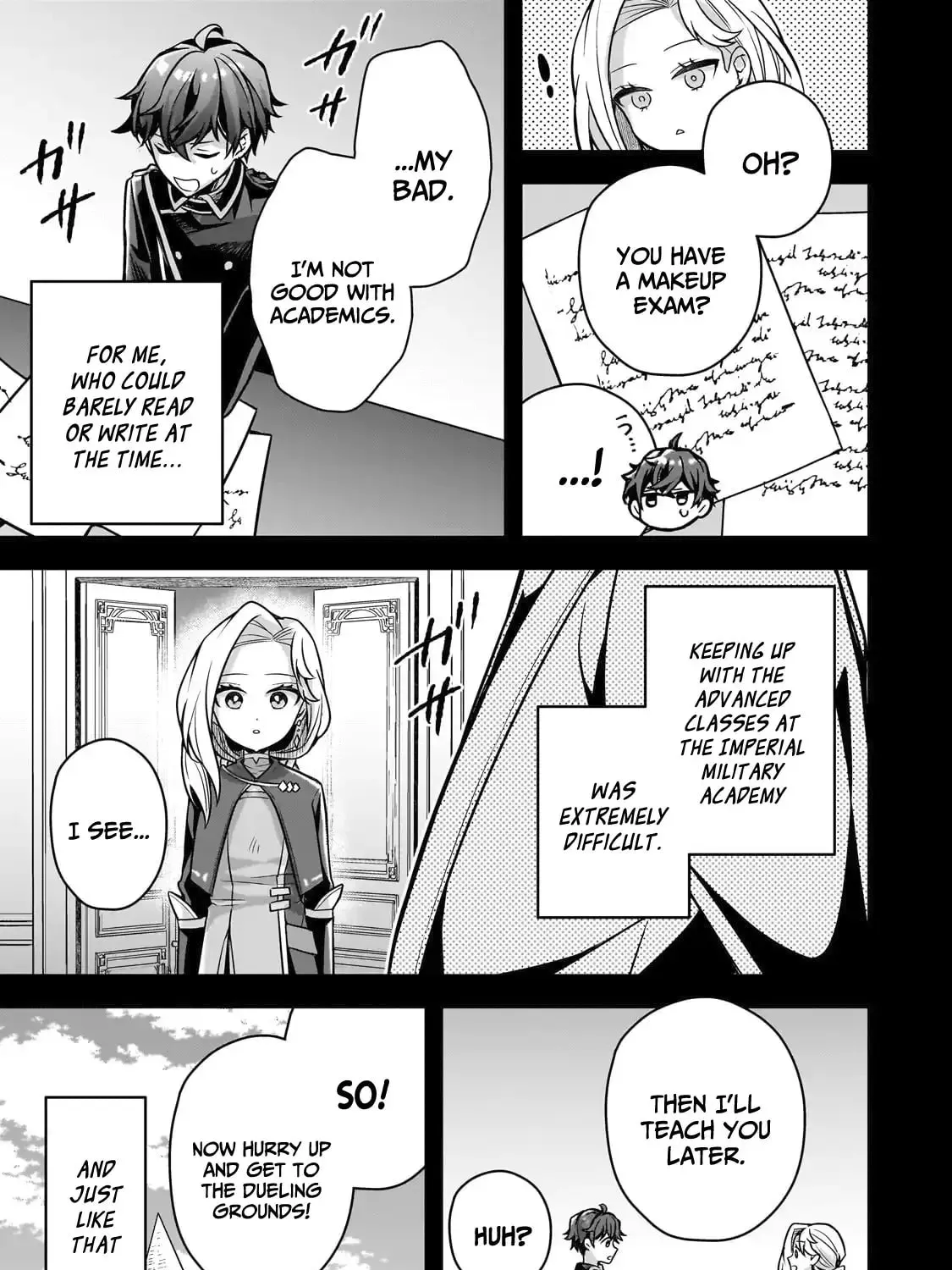 Zero Damage Sword Saint: I Enrolled in a Magic School and Wound Up in a Contract with the Demon Queen Chapter 10 page 14 - 