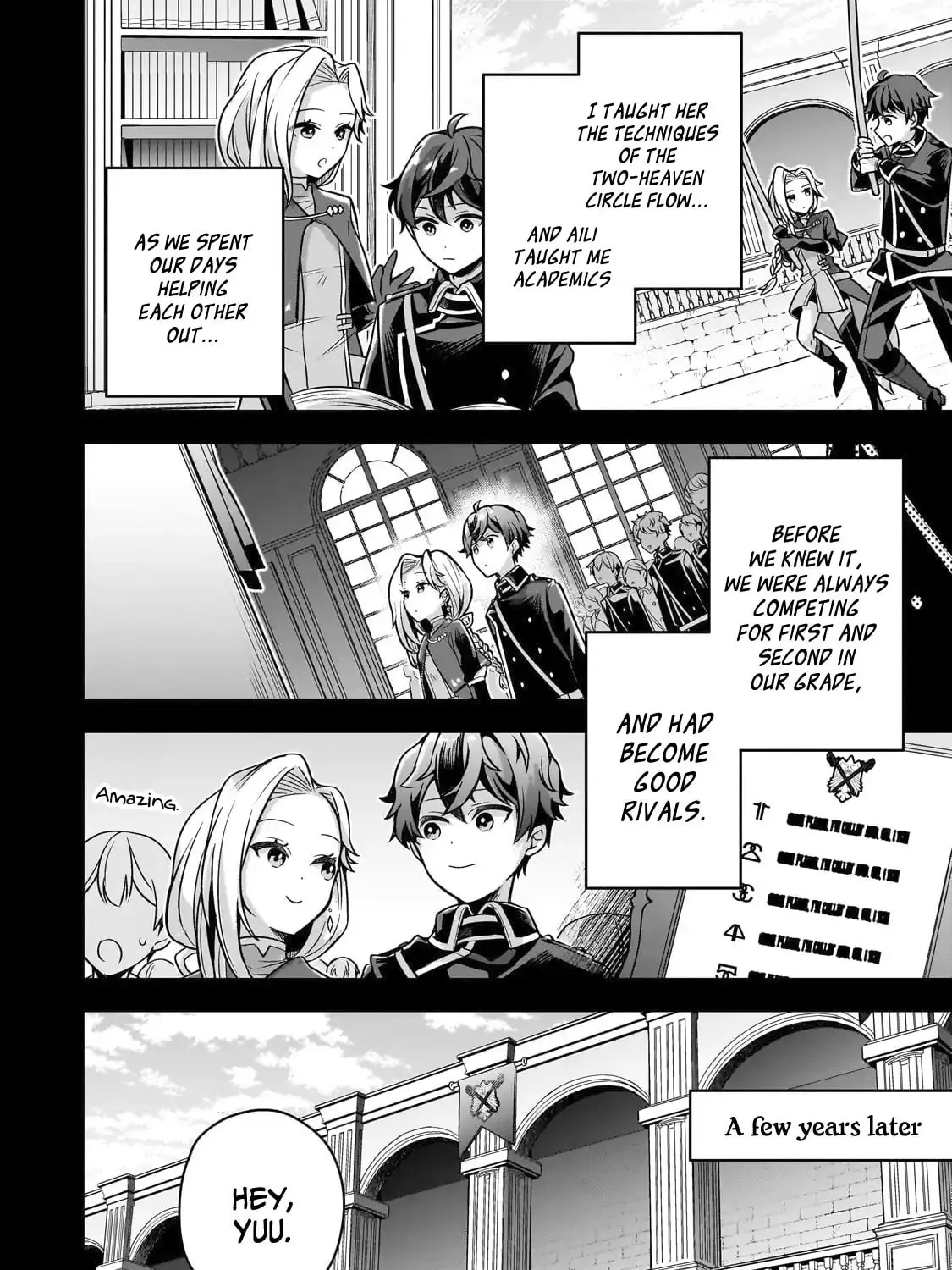 Zero Damage Sword Saint: I Enrolled in a Magic School and Wound Up in a Contract with the Demon Queen Chapter 10 page 16 - 