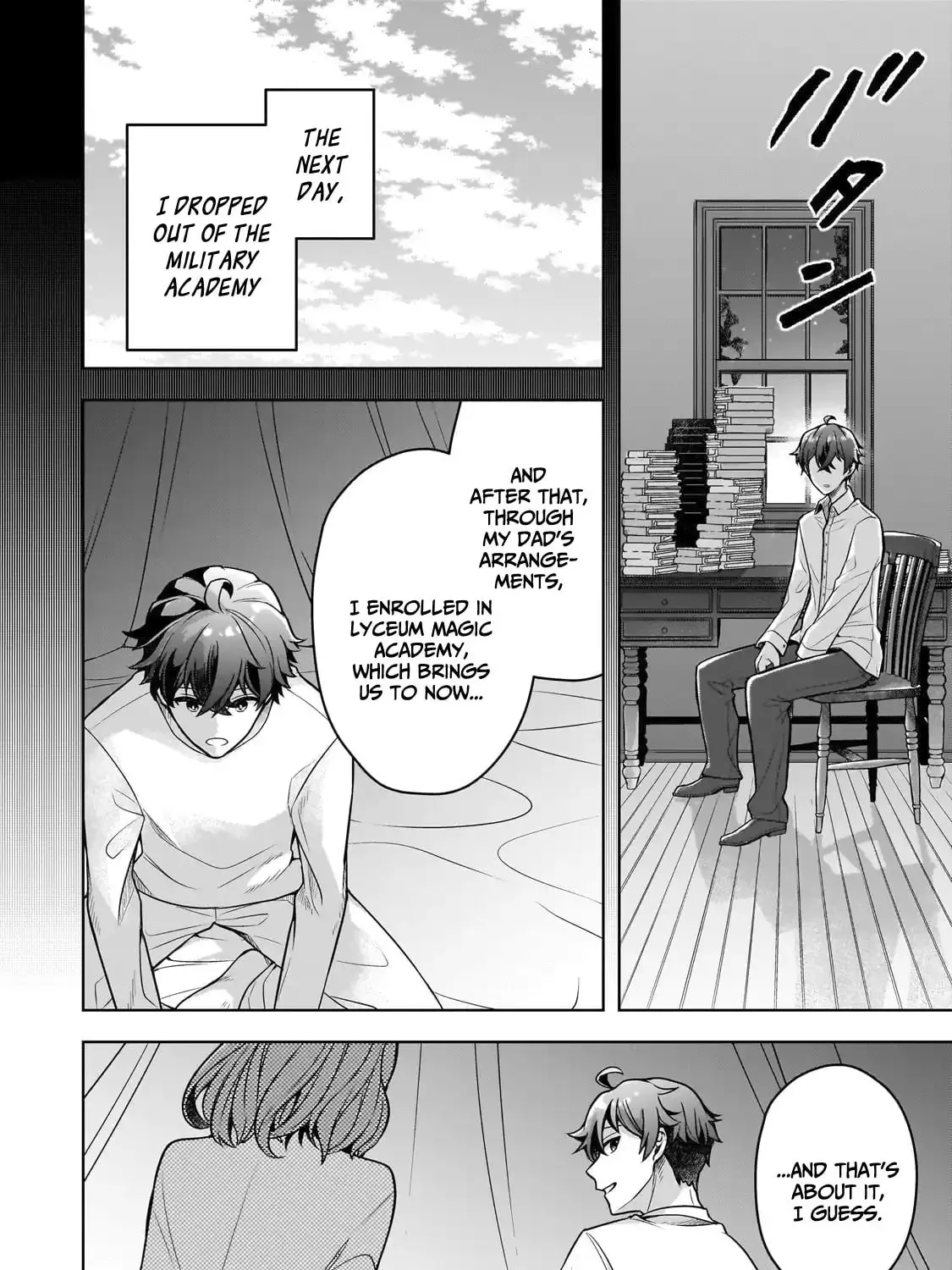 Zero Damage Sword Saint: I Enrolled in a Magic School and Wound Up in a Contract with the Demon Queen Chapter 10 page 46 - 