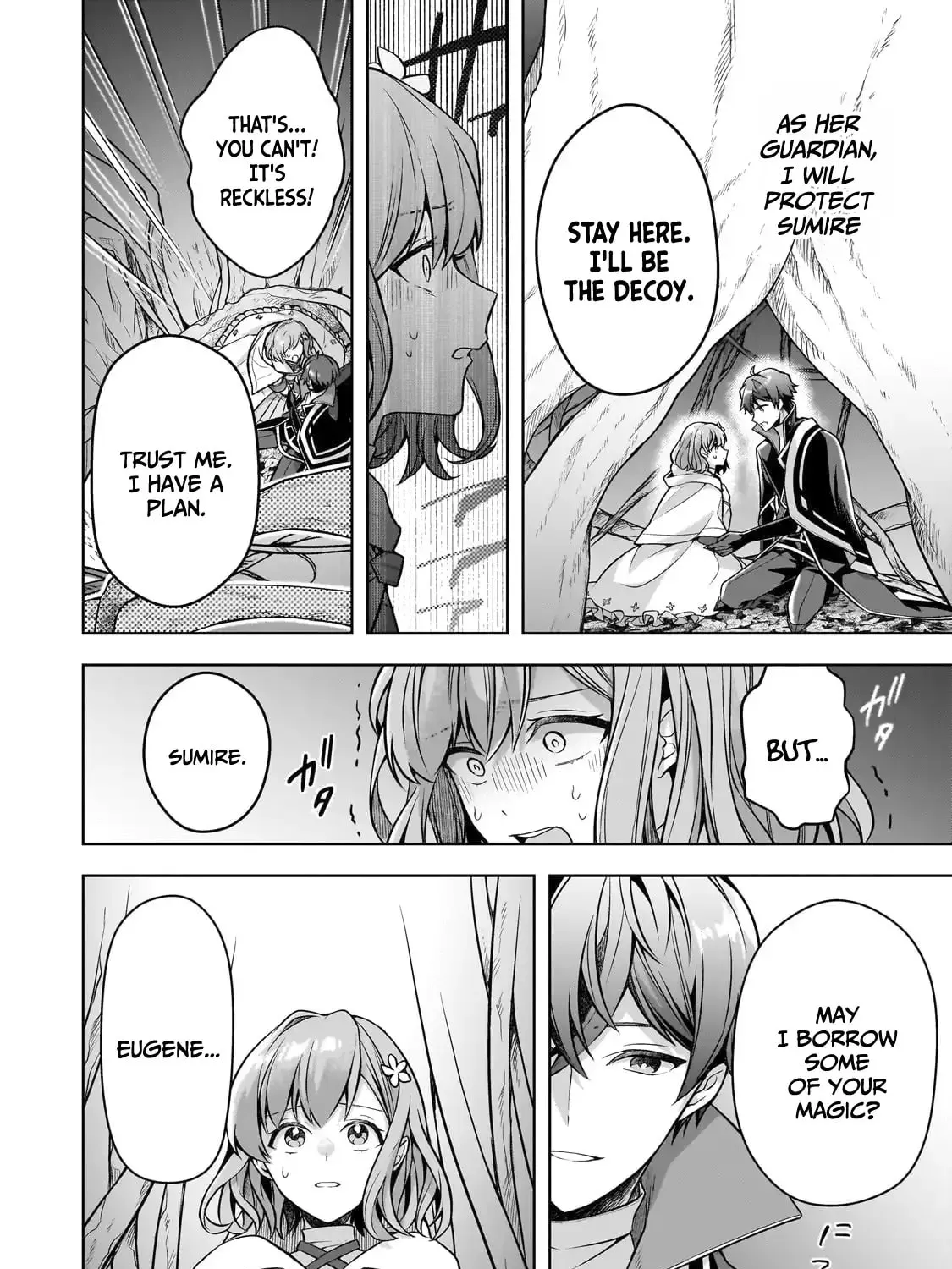 Zero Damage Sword Saint: I Enrolled in a Magic School and Wound Up in a Contract with the Demon Queen Chapter 11 page 56 - 