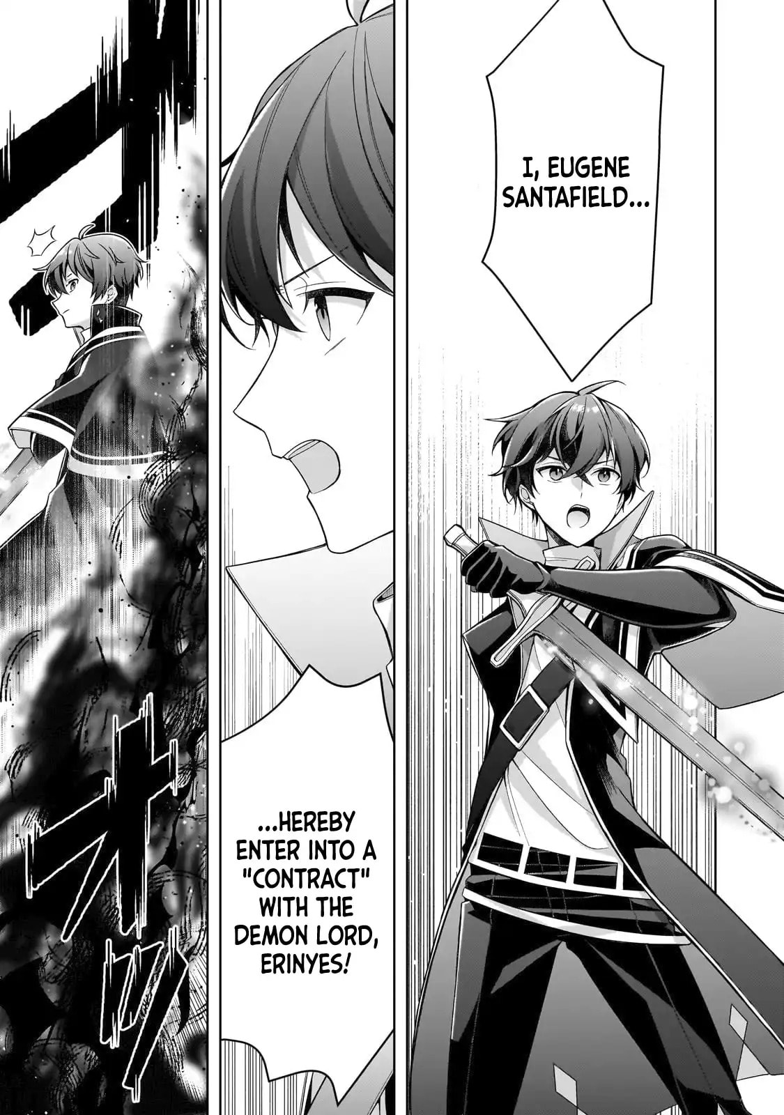 Zero Damage Sword Saint: I Enrolled in a Magic School and Wound Up in a Contract with the Demon Queen Chapter 12 page 16 - 