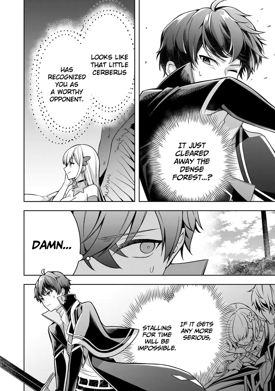 Zero Damage Sword Saint: I Enrolled in a Magic School and Wound Up in a Contract with the Demon Queen Chapter 12 page 23 - 