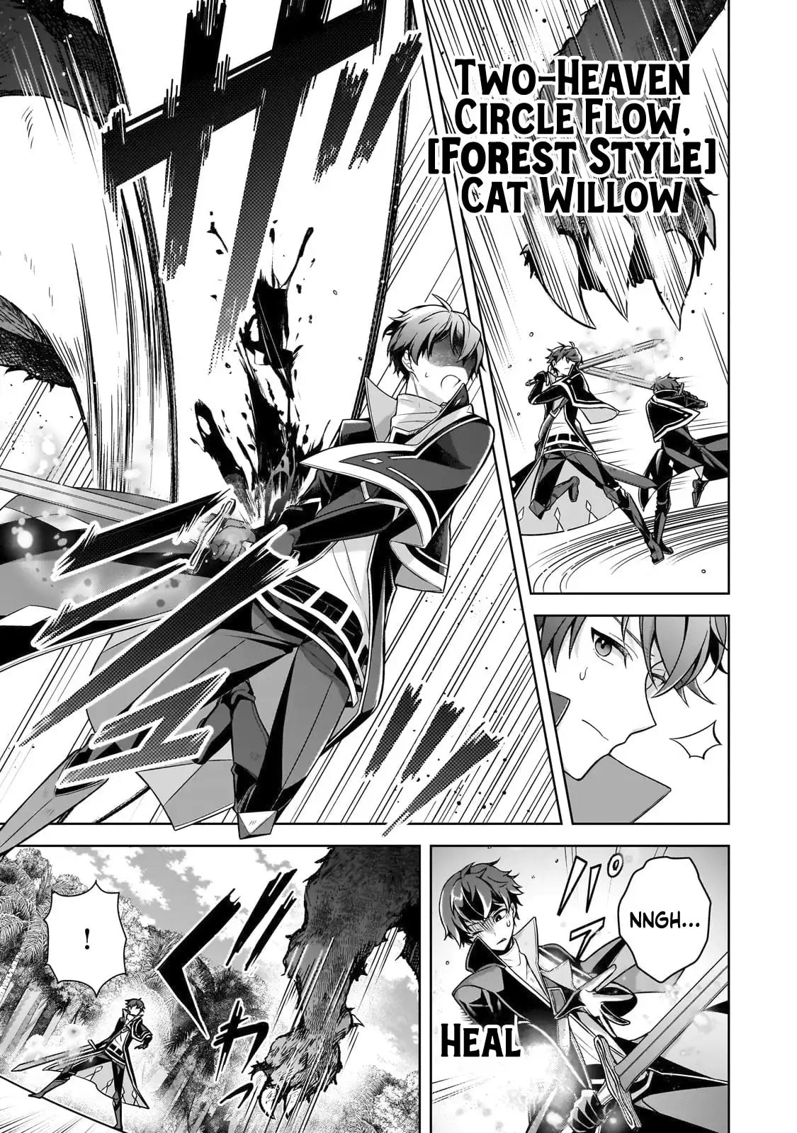 Zero Damage Sword Saint: I Enrolled in a Magic School and Wound Up in a Contract with the Demon Queen Chapter 12 page 4 - 