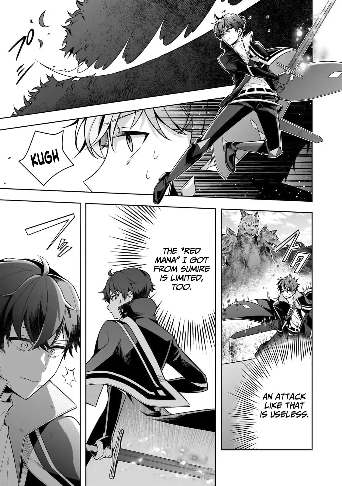 Zero Damage Sword Saint: I Enrolled in a Magic School and Wound Up in a Contract with the Demon Queen Chapter 12 page 8 - 