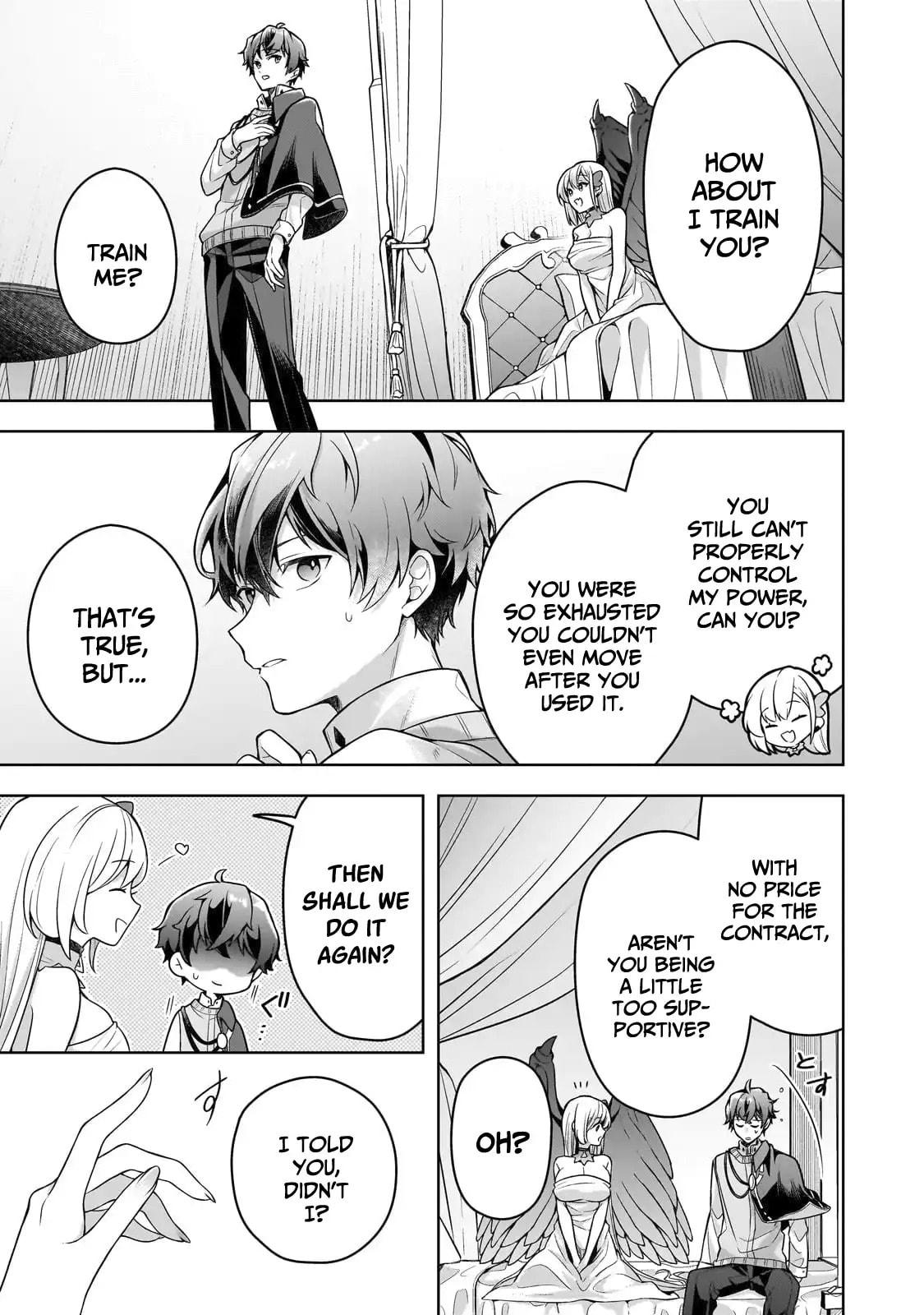 Zero Damage Sword Saint: I Enrolled in a Magic School and Wound Up in a Contract with the Demon Queen Chapter 14 page 18 - 