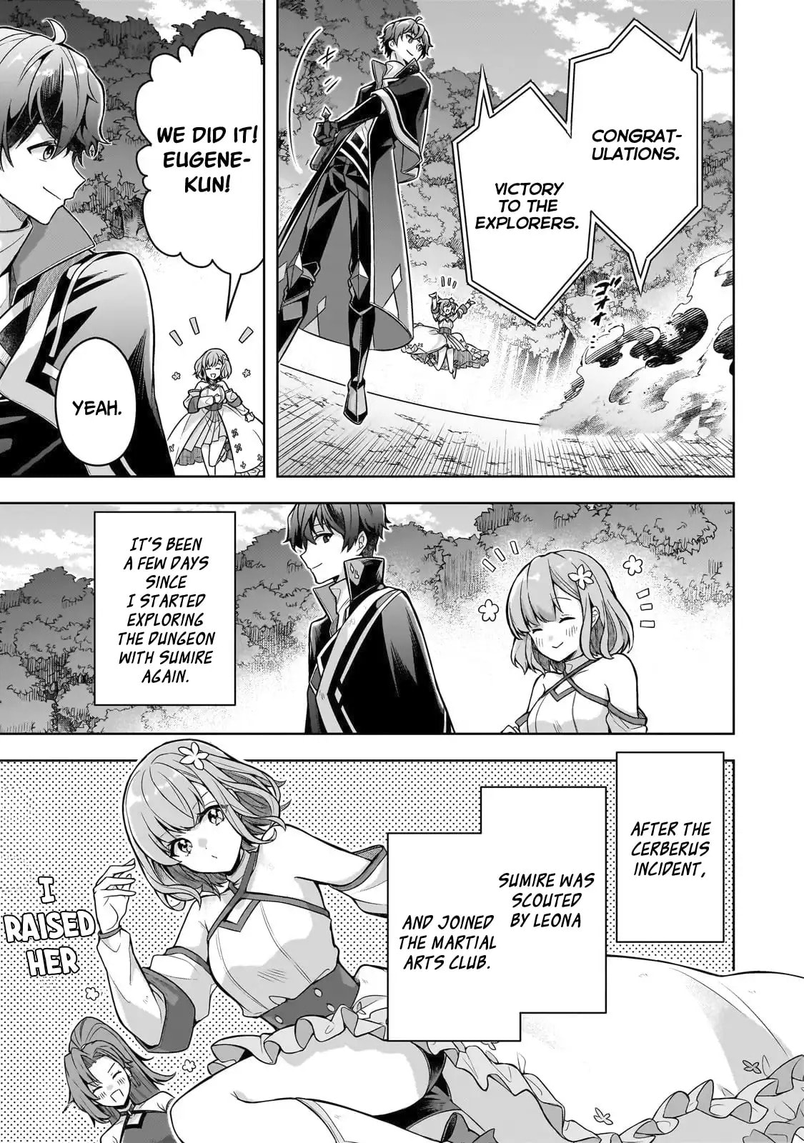 Zero Damage Sword Saint: I Enrolled in a Magic School and Wound Up in a Contract with the Demon Queen Chapter 14 page 24 - 