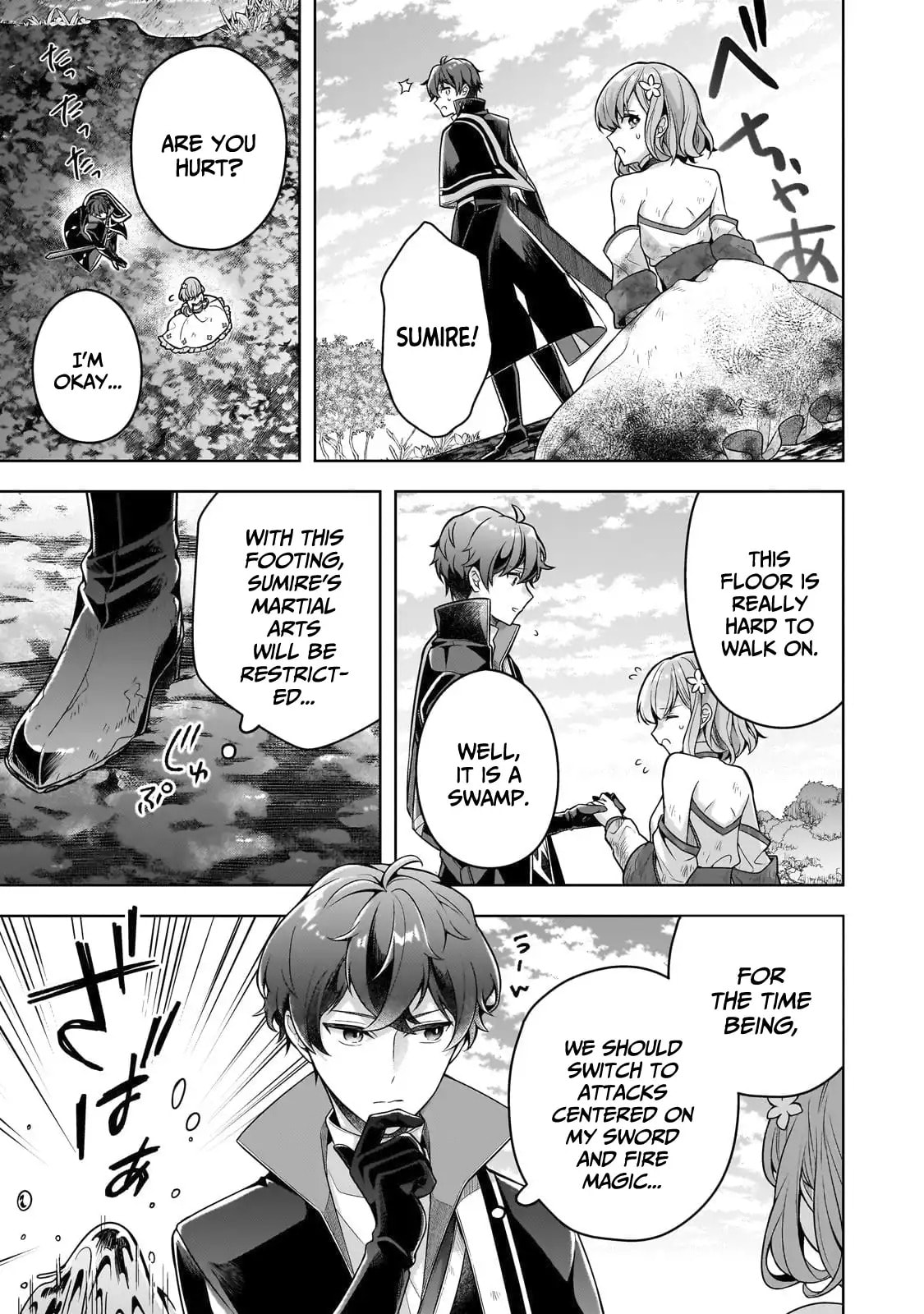 Zero Damage Sword Saint: I Enrolled in a Magic School and Wound Up in a Contract with the Demon Queen Chapter 14 page 26 - 