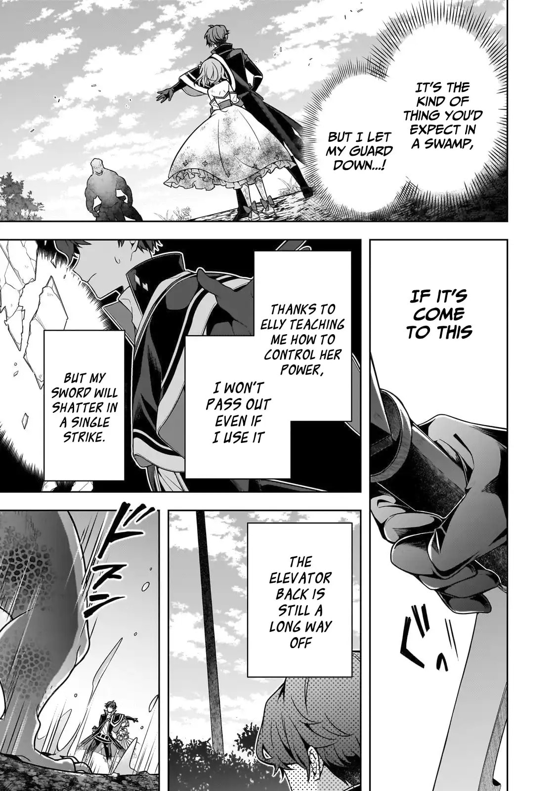 Zero Damage Sword Saint: I Enrolled in a Magic School and Wound Up in a Contract with the Demon Queen Chapter 14 page 28 - 