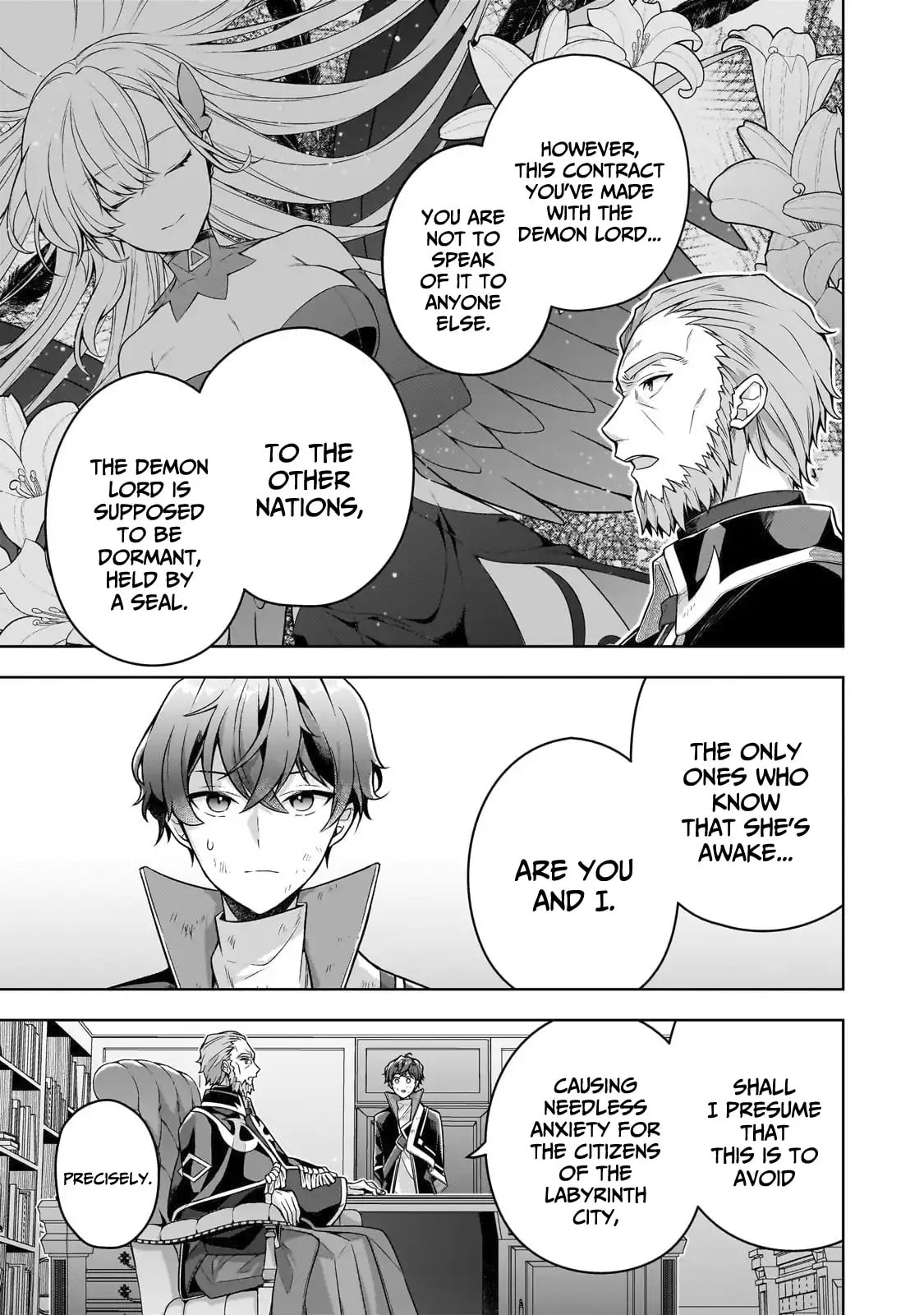 Zero Damage Sword Saint: I Enrolled in a Magic School and Wound Up in a Contract with the Demon Queen Chapter 14 page 6 - 
