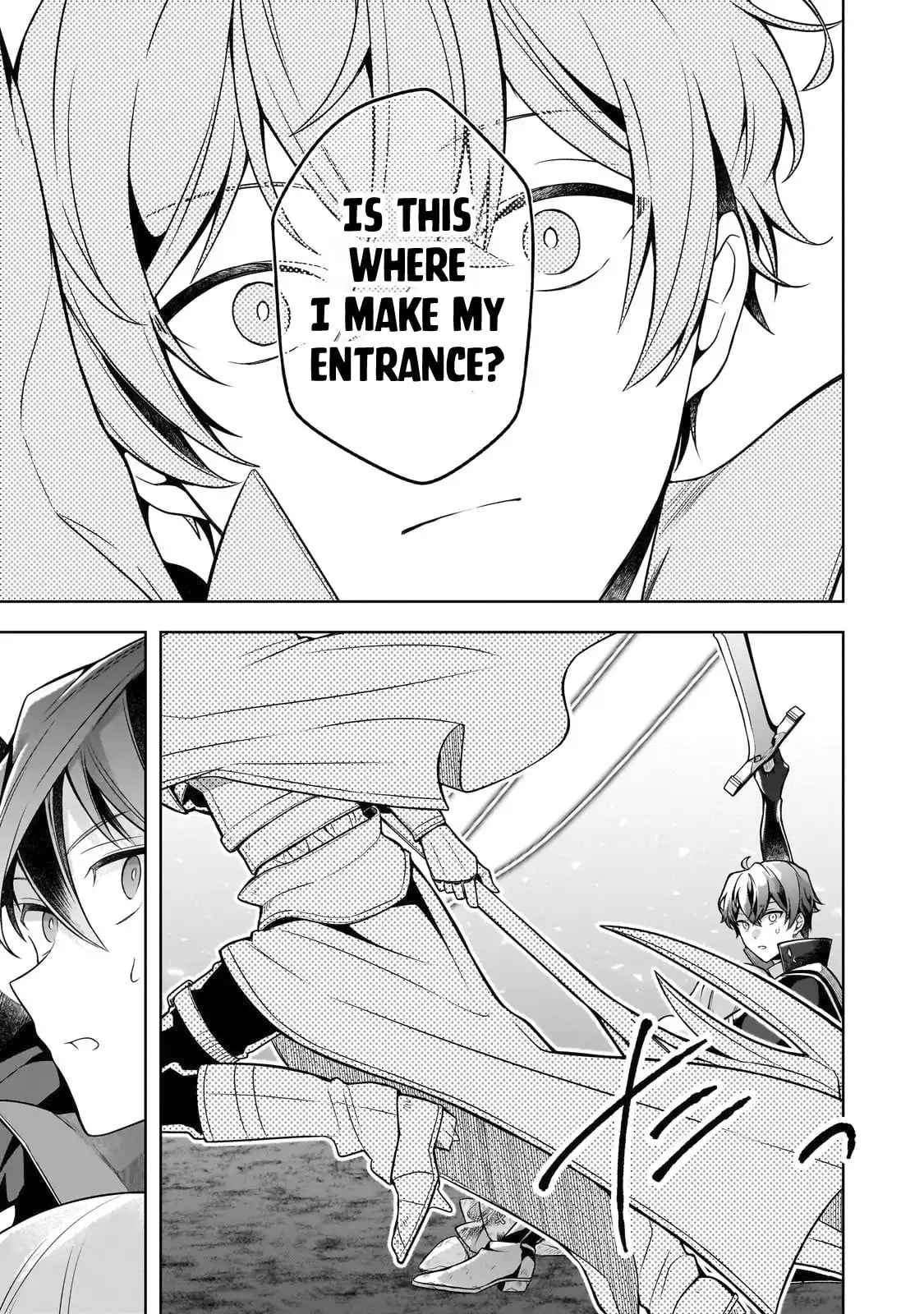 Zero Damage Sword Saint: I Enrolled in a Magic School and Wound Up in a Contract with the Demon Queen Chapter 15 page 12 - 