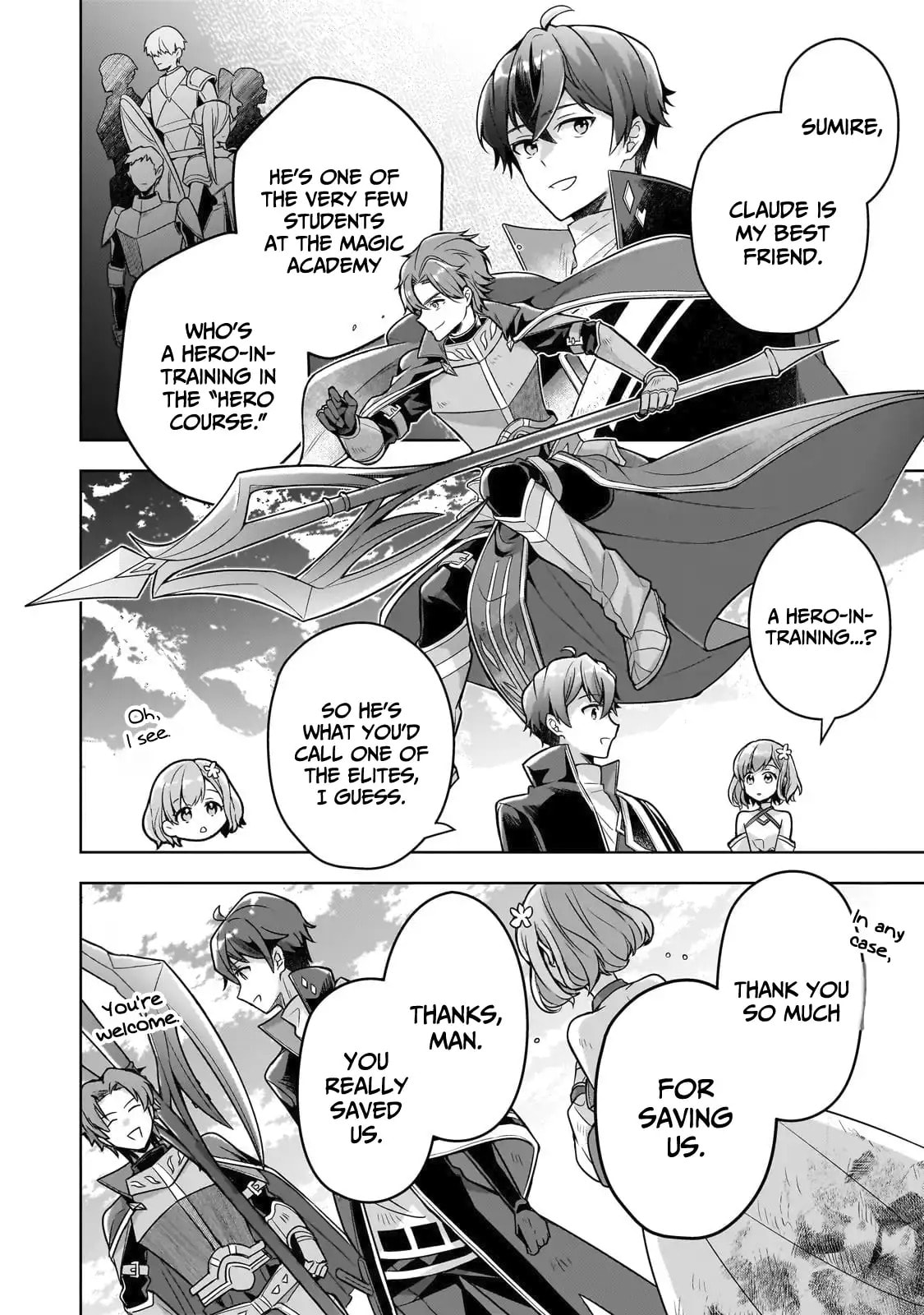 Zero Damage Sword Saint: I Enrolled in a Magic School and Wound Up in a Contract with the Demon Queen Chapter 15 page 18 - 