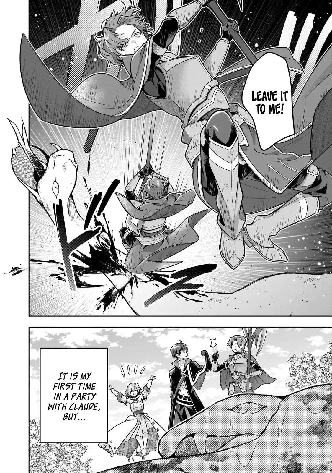 Zero Damage Sword Saint: I Enrolled in a Magic School and Wound Up in a Contract with the Demon Queen Chapter 15 page 22 - 