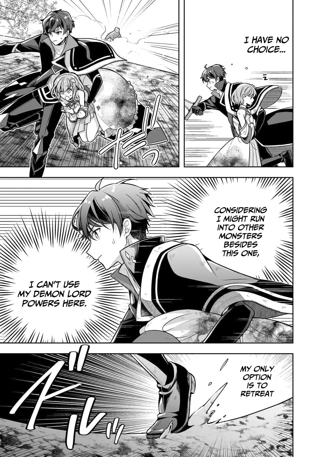 Zero Damage Sword Saint: I Enrolled in a Magic School and Wound Up in a Contract with the Demon Queen Chapter 15 page 8 - 