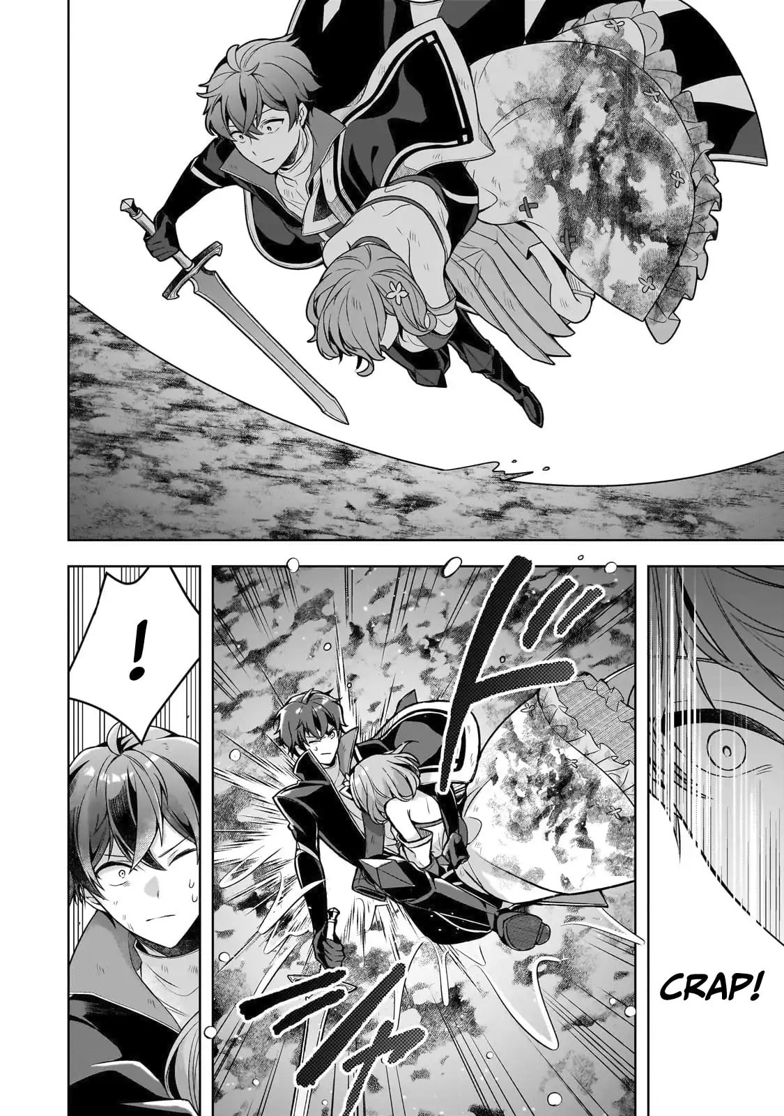 Zero Damage Sword Saint: I Enrolled in a Magic School and Wound Up in a Contract with the Demon Queen Chapter 15 page 9 - 
