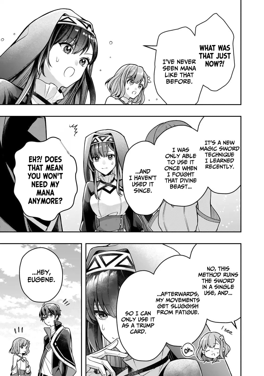 Zero Damage Sword Saint: I Enrolled in a Magic School and Wound Up in a Contract with the Demon Queen Chapter 16 page 28 - 